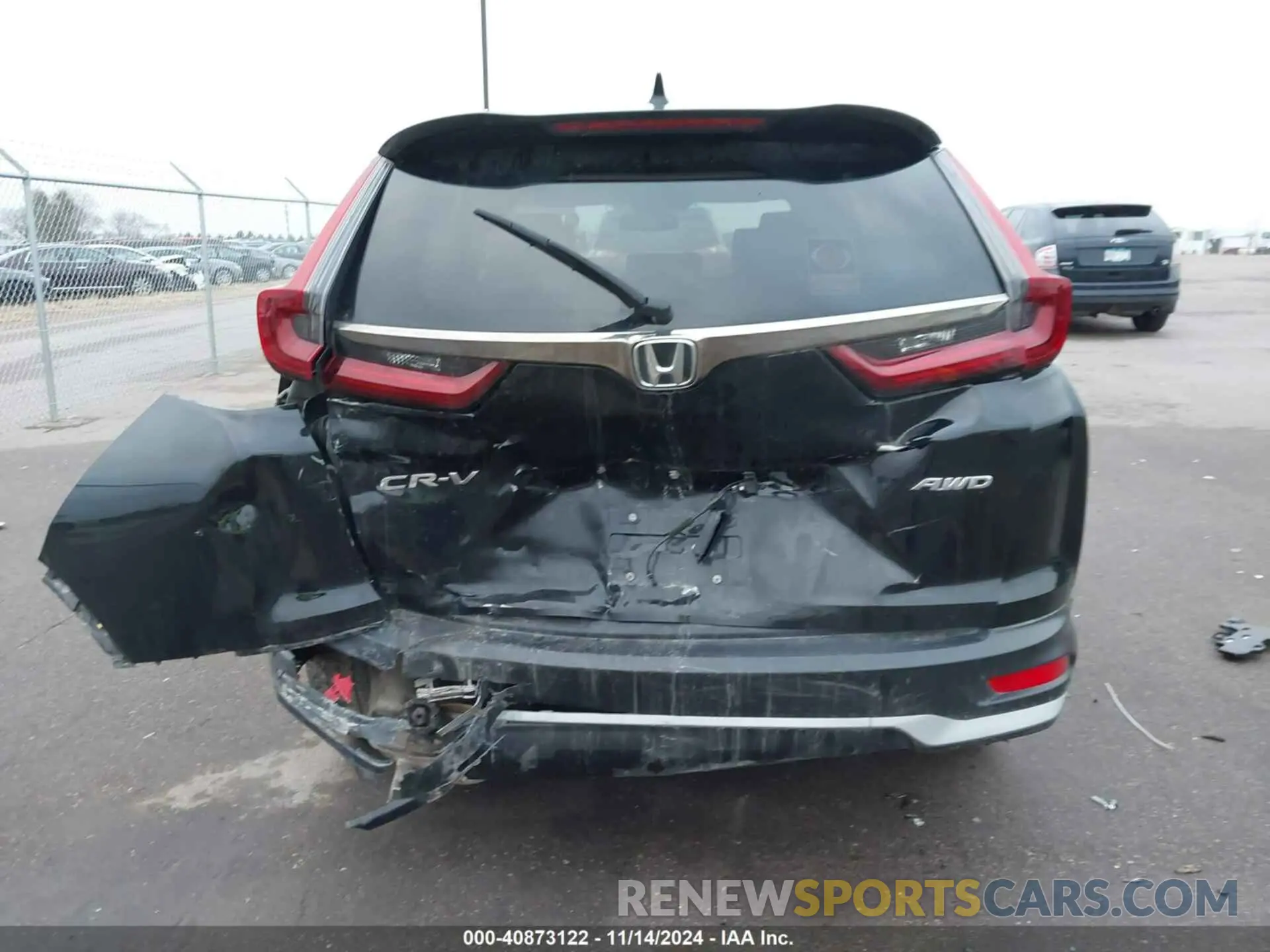 16 fotografías del automóvil dañado 2HKRW2H83MH616652 HONDA CR-V 2021