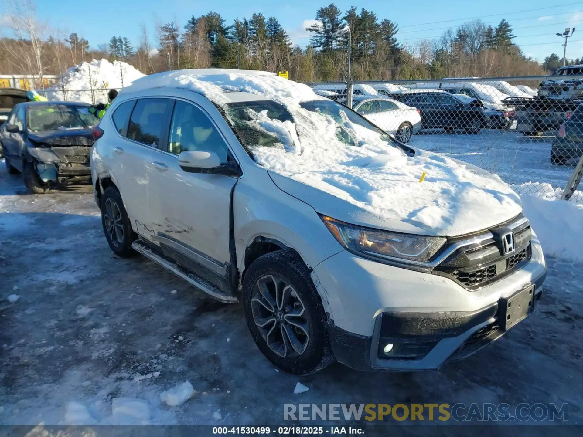 1 fotografías del automóvil dañado 2HKRW2H83MH634505 HONDA CR-V 2021