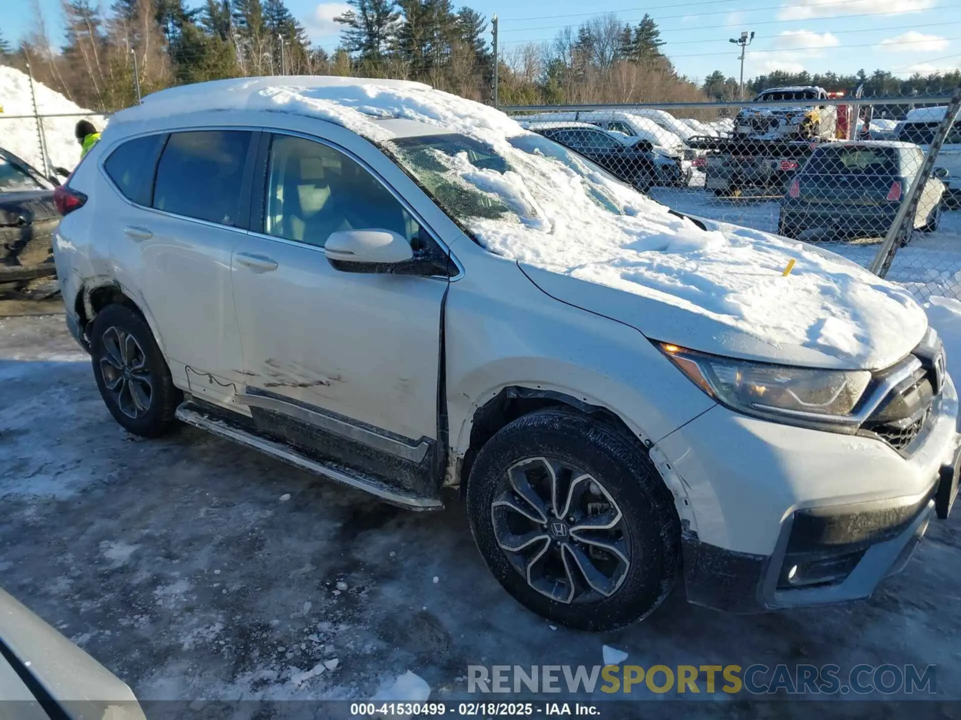 13 fotografías del automóvil dañado 2HKRW2H83MH634505 HONDA CR-V 2021