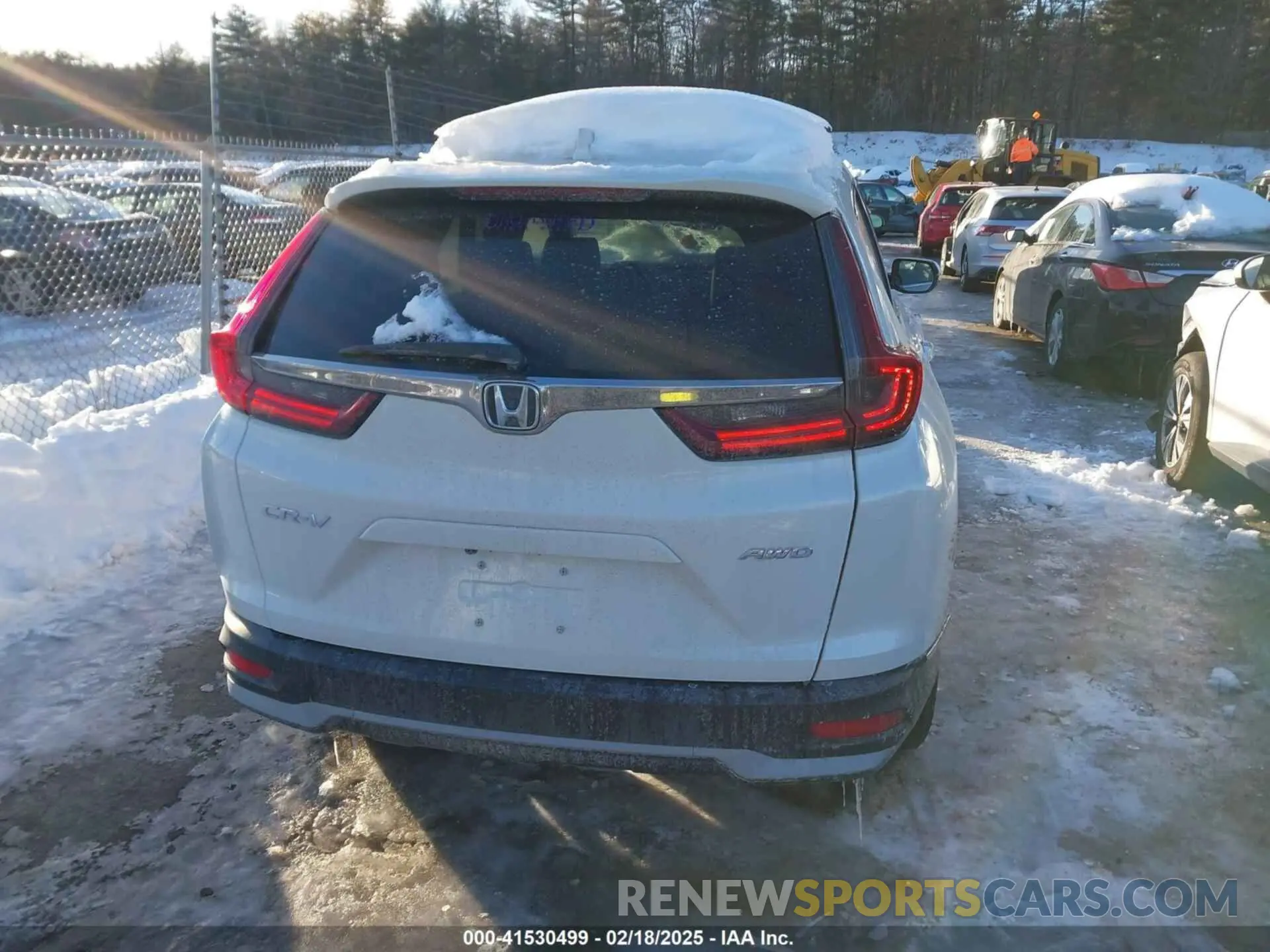16 fotografías del automóvil dañado 2HKRW2H83MH634505 HONDA CR-V 2021