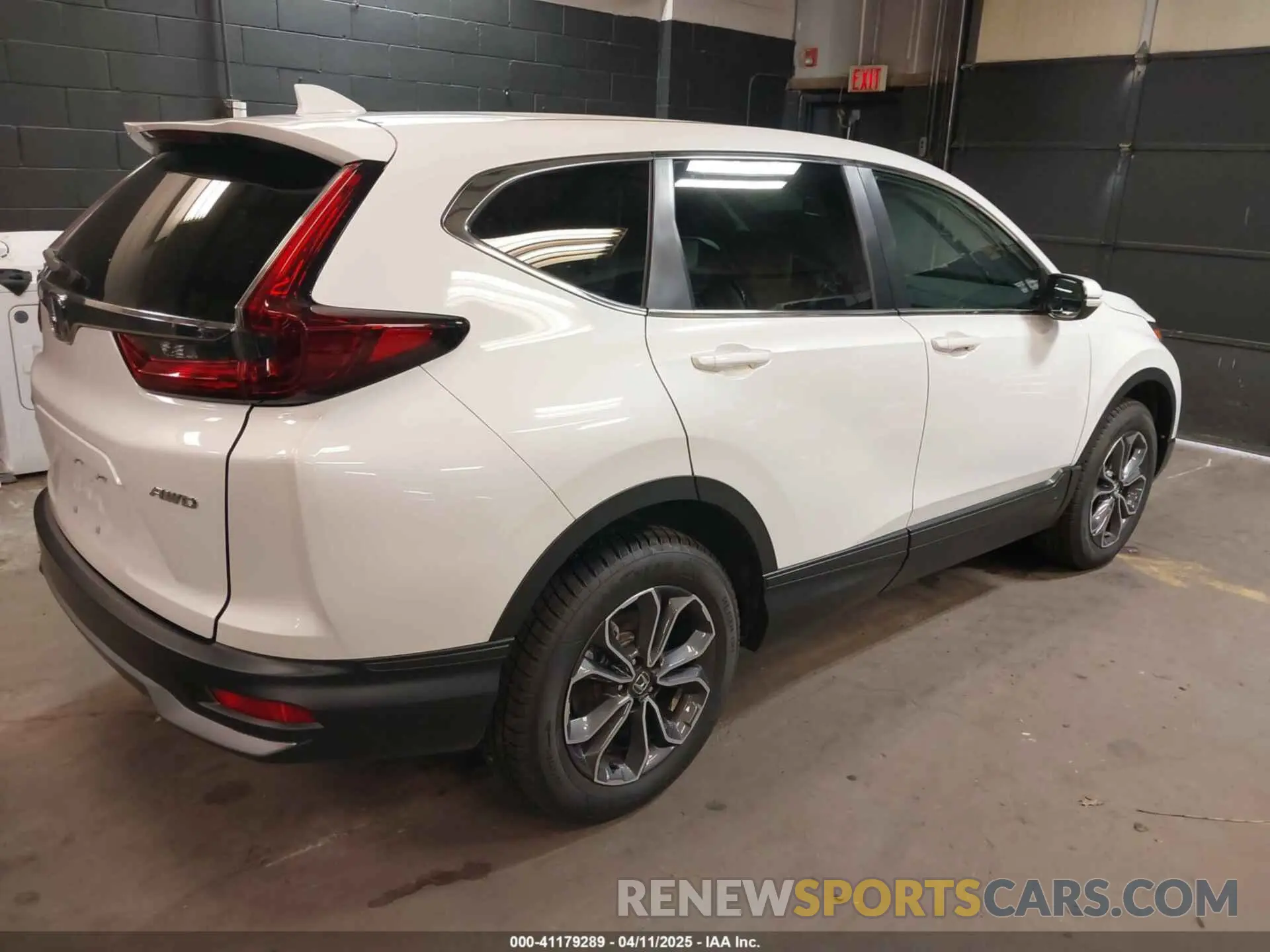 4 fotografías del automóvil dañado 2HKRW2H83MH653796 HONDA CR-V 2021