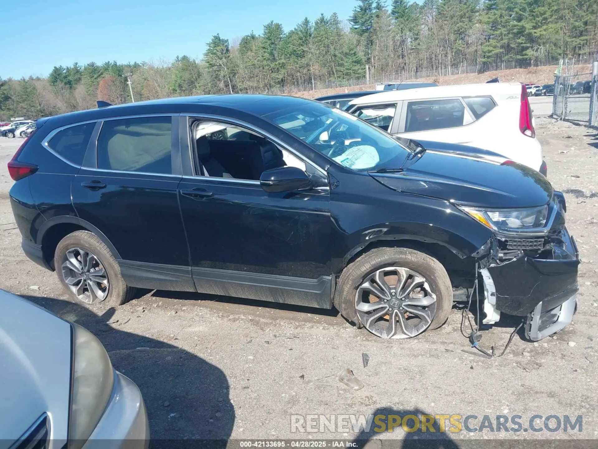 13 fotografías del automóvil dañado 2HKRW2H84MH623206 HONDA CR-V 2021