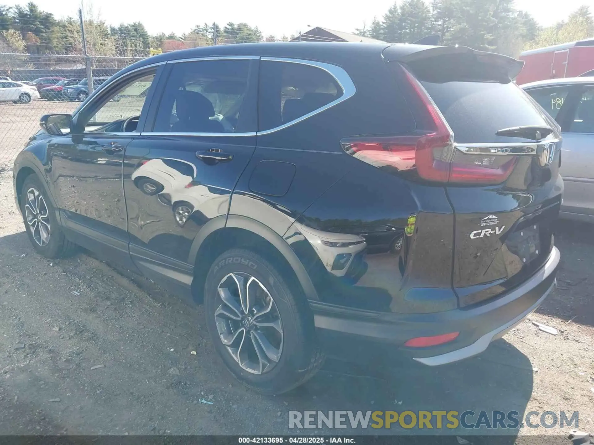 3 fotografías del automóvil dañado 2HKRW2H84MH623206 HONDA CR-V 2021