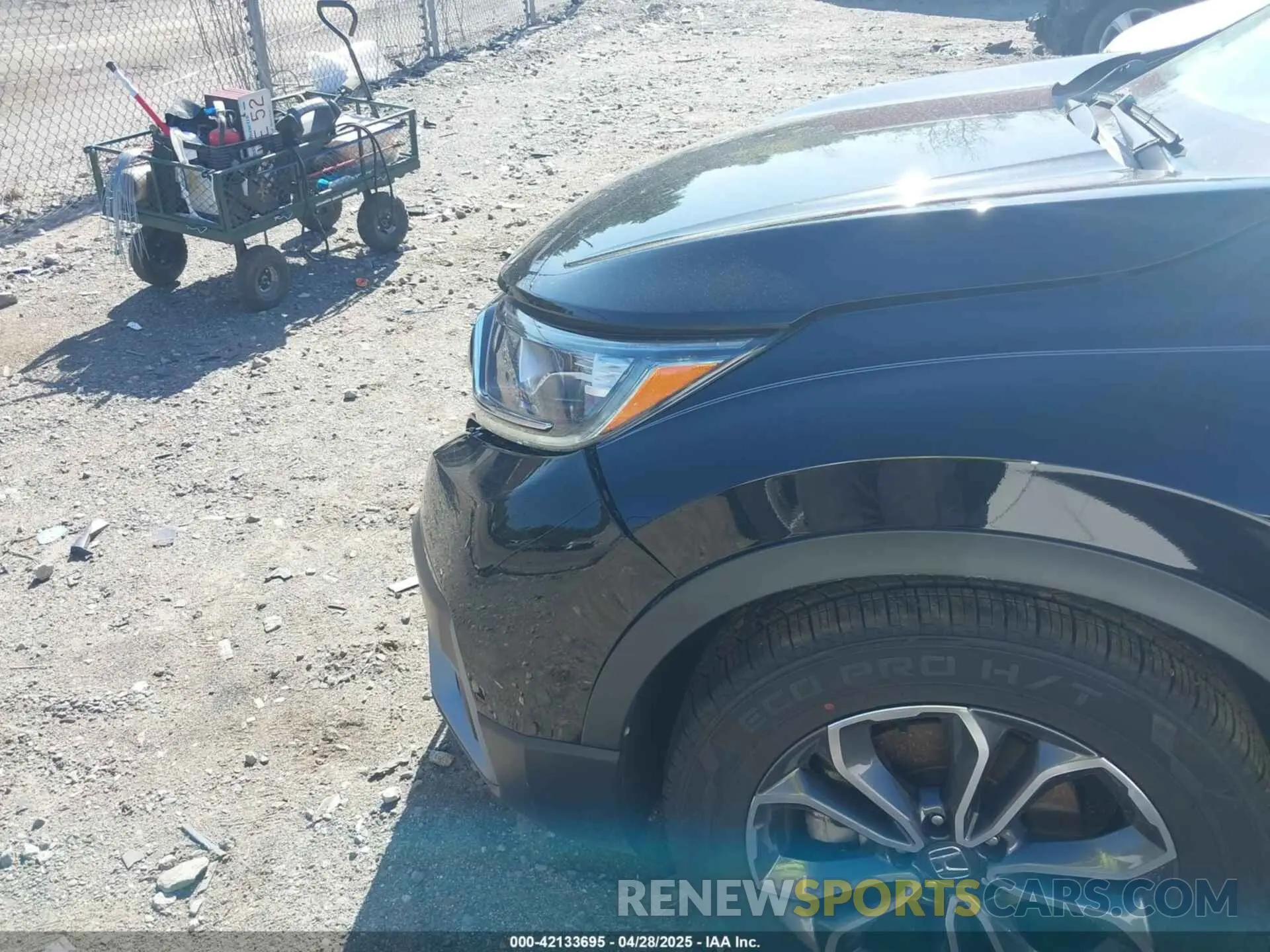 6 fotografías del automóvil dañado 2HKRW2H84MH623206 HONDA CR-V 2021