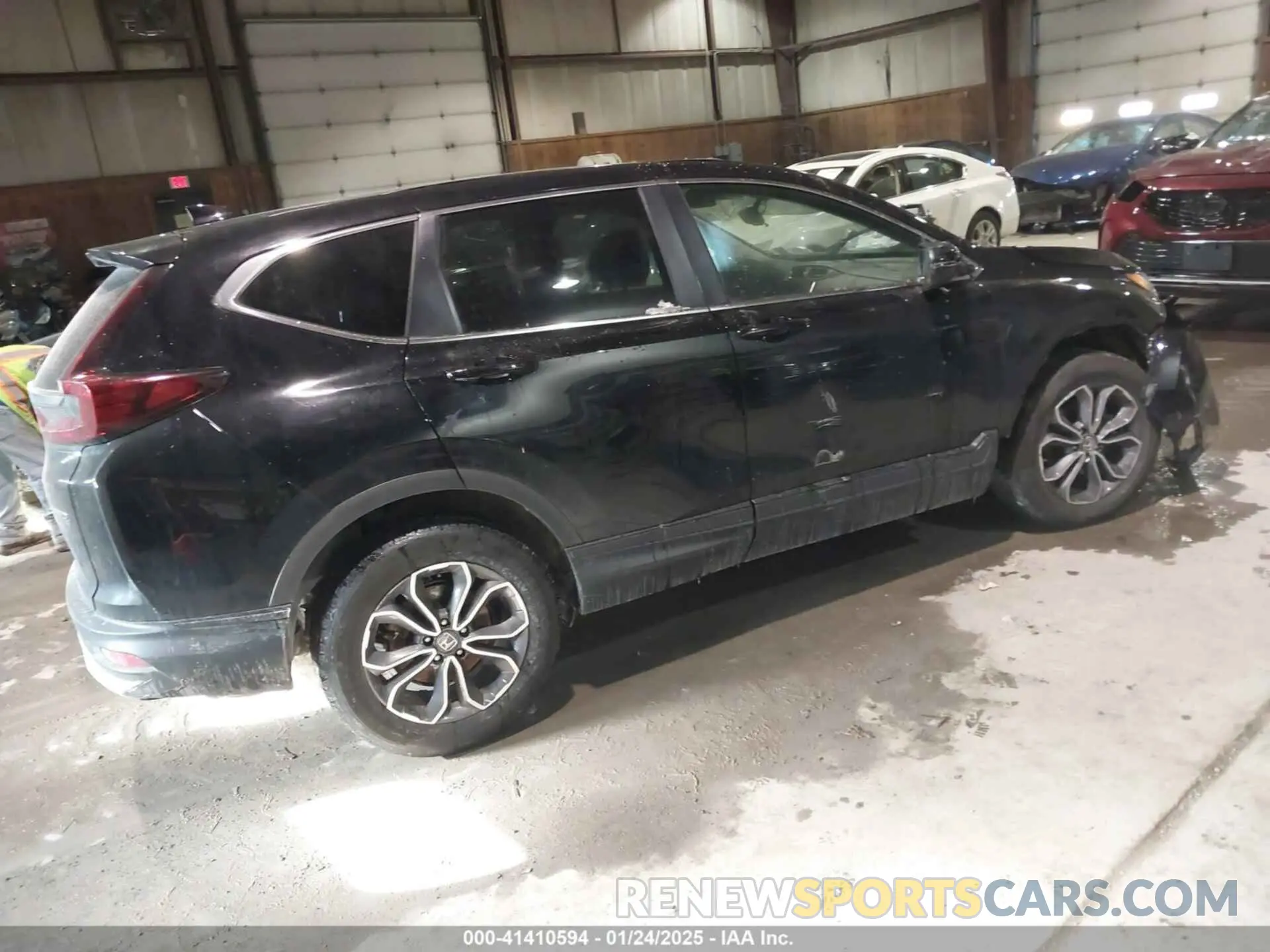 4 fotografías del automóvil dañado 2HKRW2H84MH651166 HONDA CR-V 2021