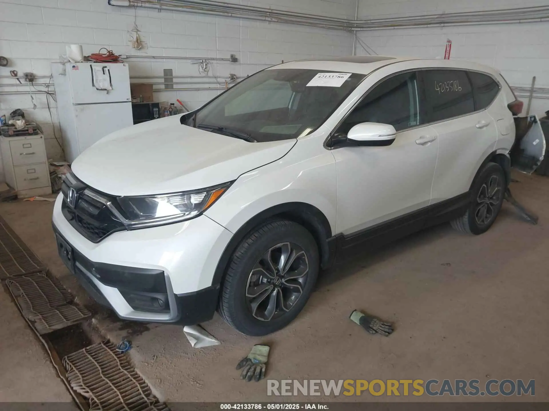 2 fotografías del automóvil dañado 2HKRW2H85MH620282 HONDA CR-V 2021