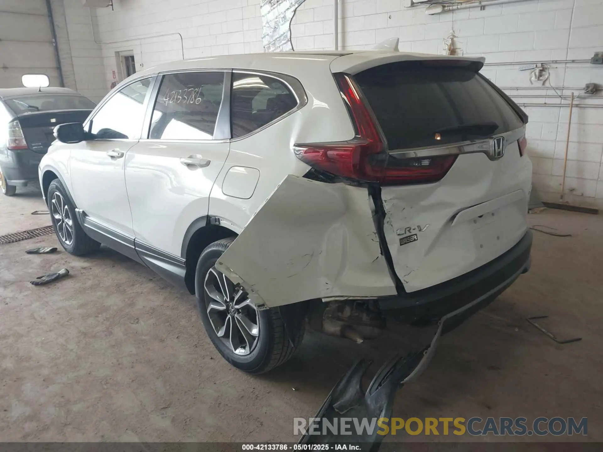 6 fotografías del automóvil dañado 2HKRW2H85MH620282 HONDA CR-V 2021
