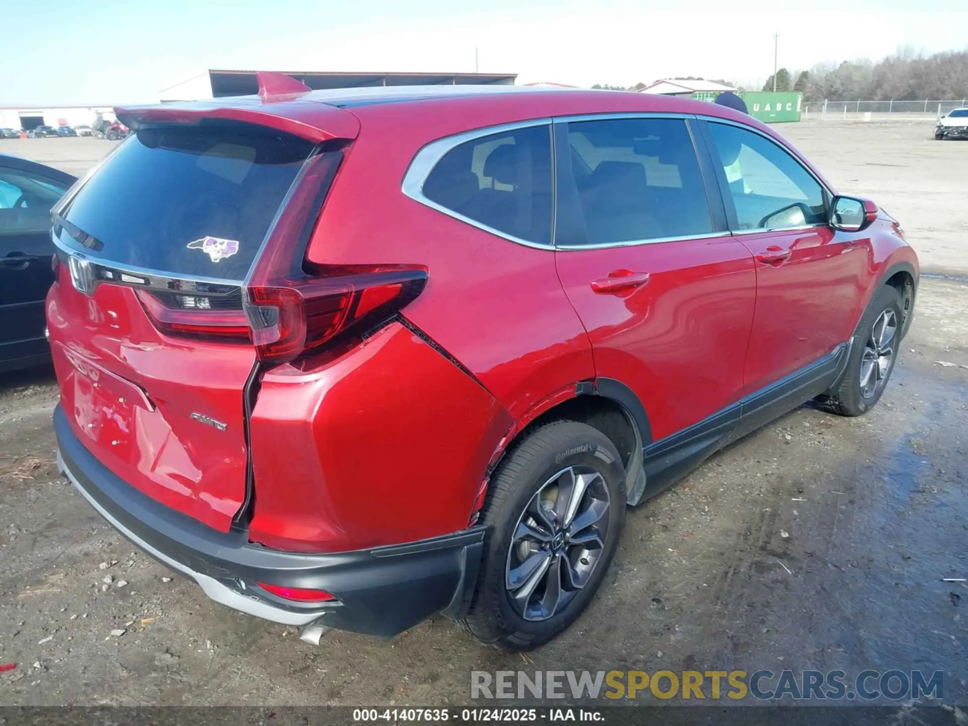 4 fotografías del automóvil dañado 2HKRW2H86MH613907 HONDA CR-V 2021