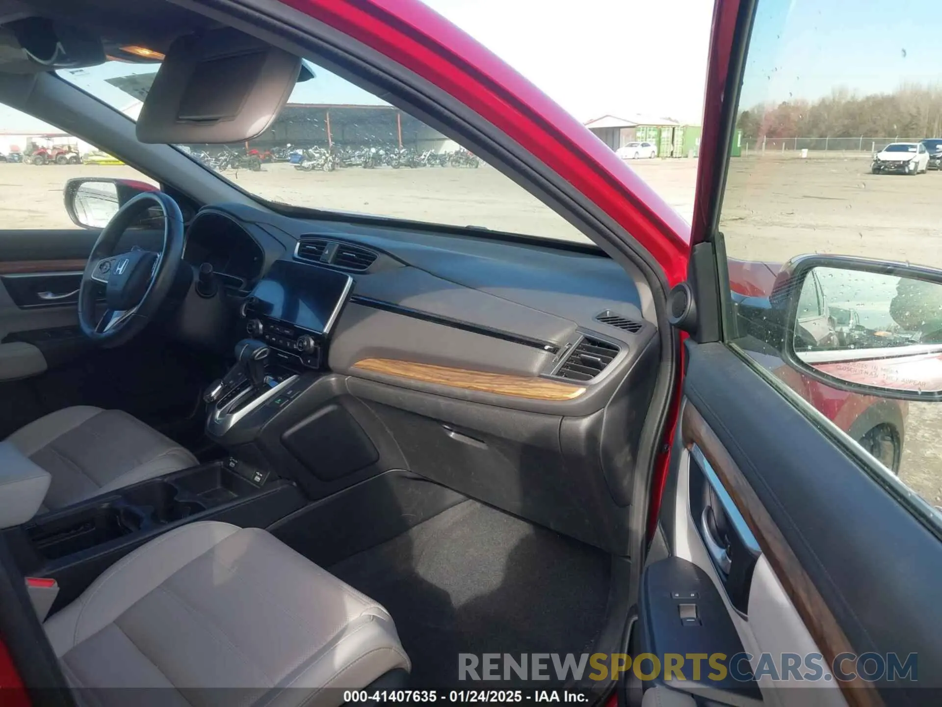 5 fotografías del automóvil dañado 2HKRW2H86MH613907 HONDA CR-V 2021