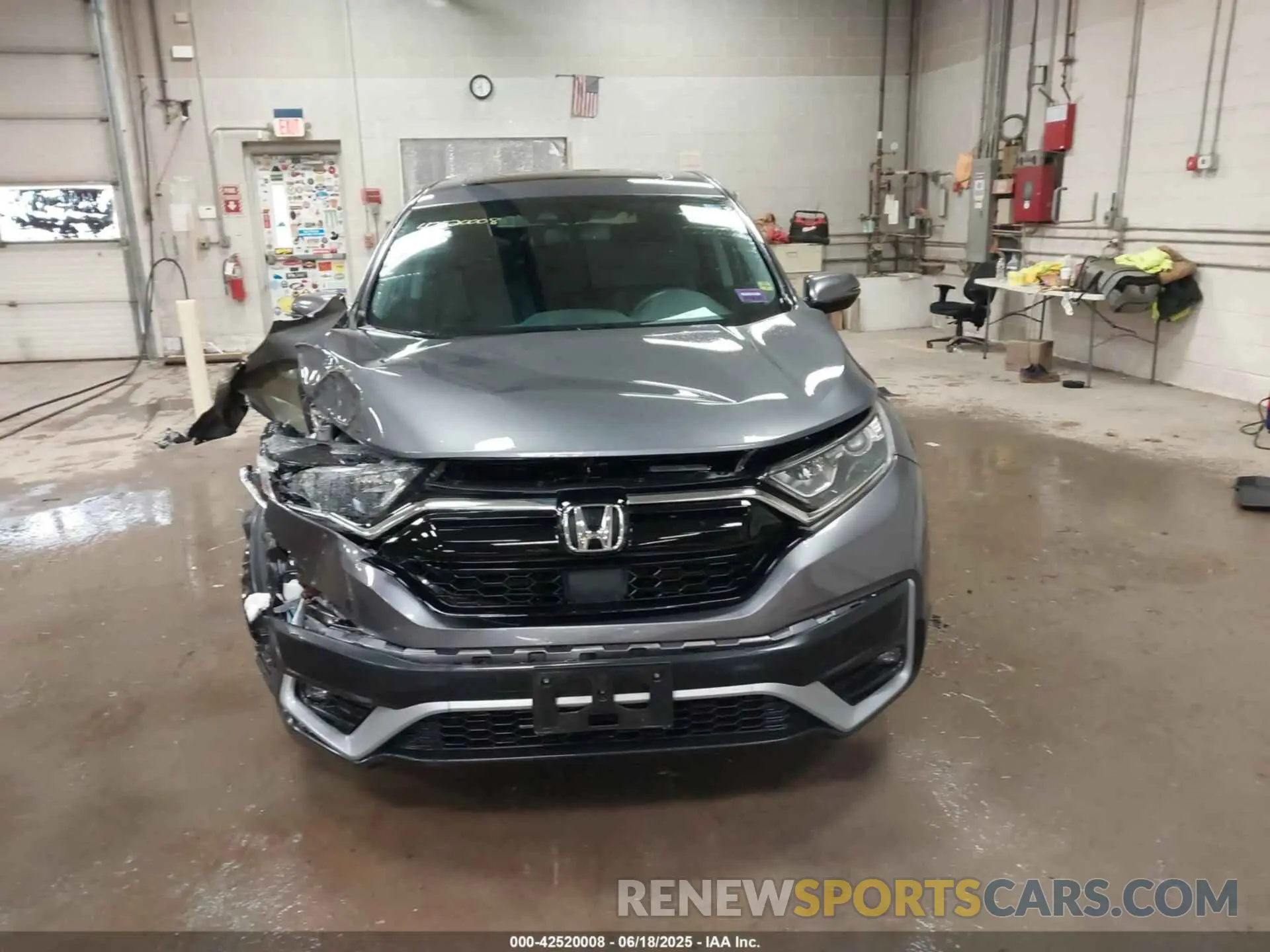 12 fotografías del automóvil dañado 2HKRW2H87MH648746 HONDA CR-V 2021