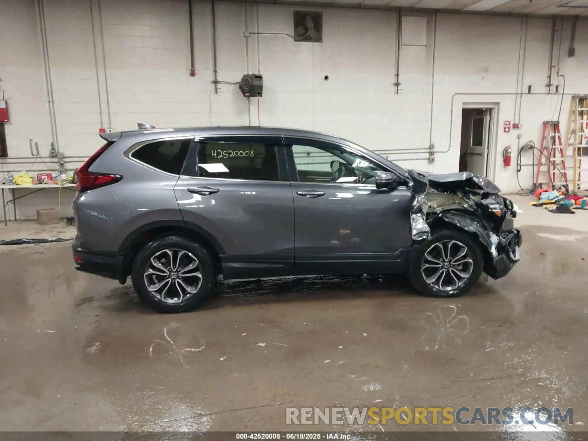 13 fotografías del automóvil dañado 2HKRW2H87MH648746 HONDA CR-V 2021