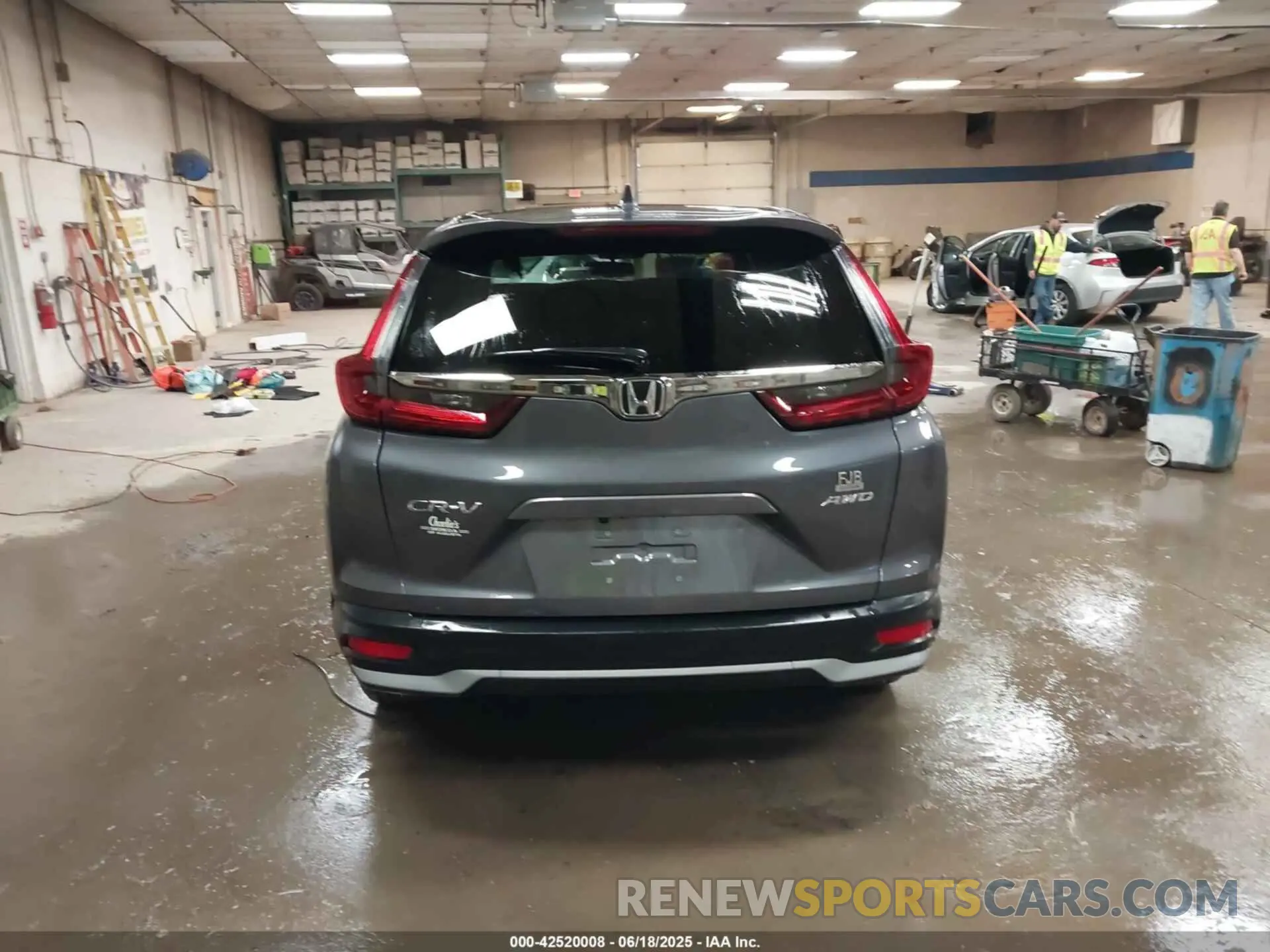 16 fotografías del automóvil dañado 2HKRW2H87MH648746 HONDA CR-V 2021