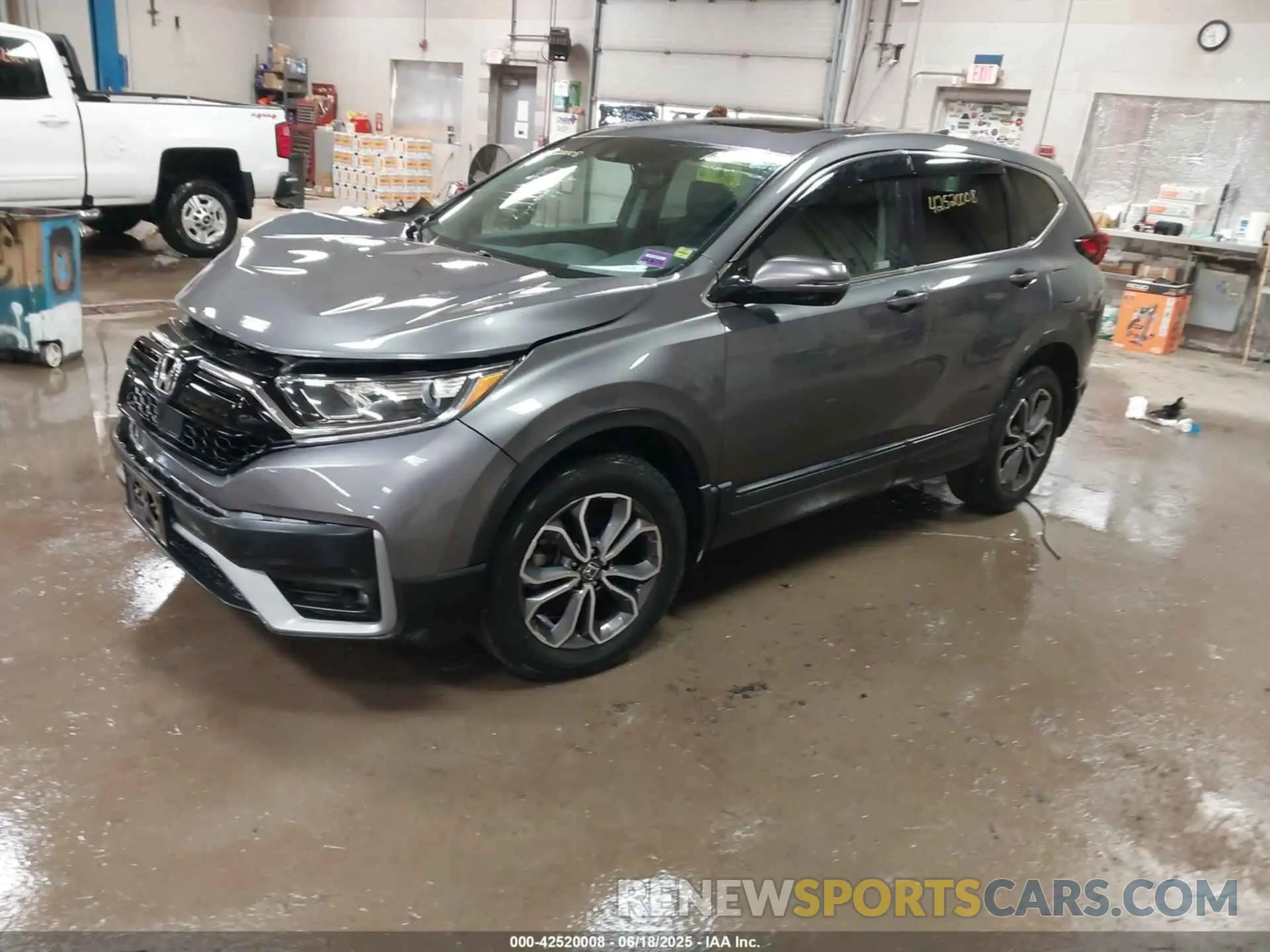 2 fotografías del automóvil dañado 2HKRW2H87MH648746 HONDA CR-V 2021