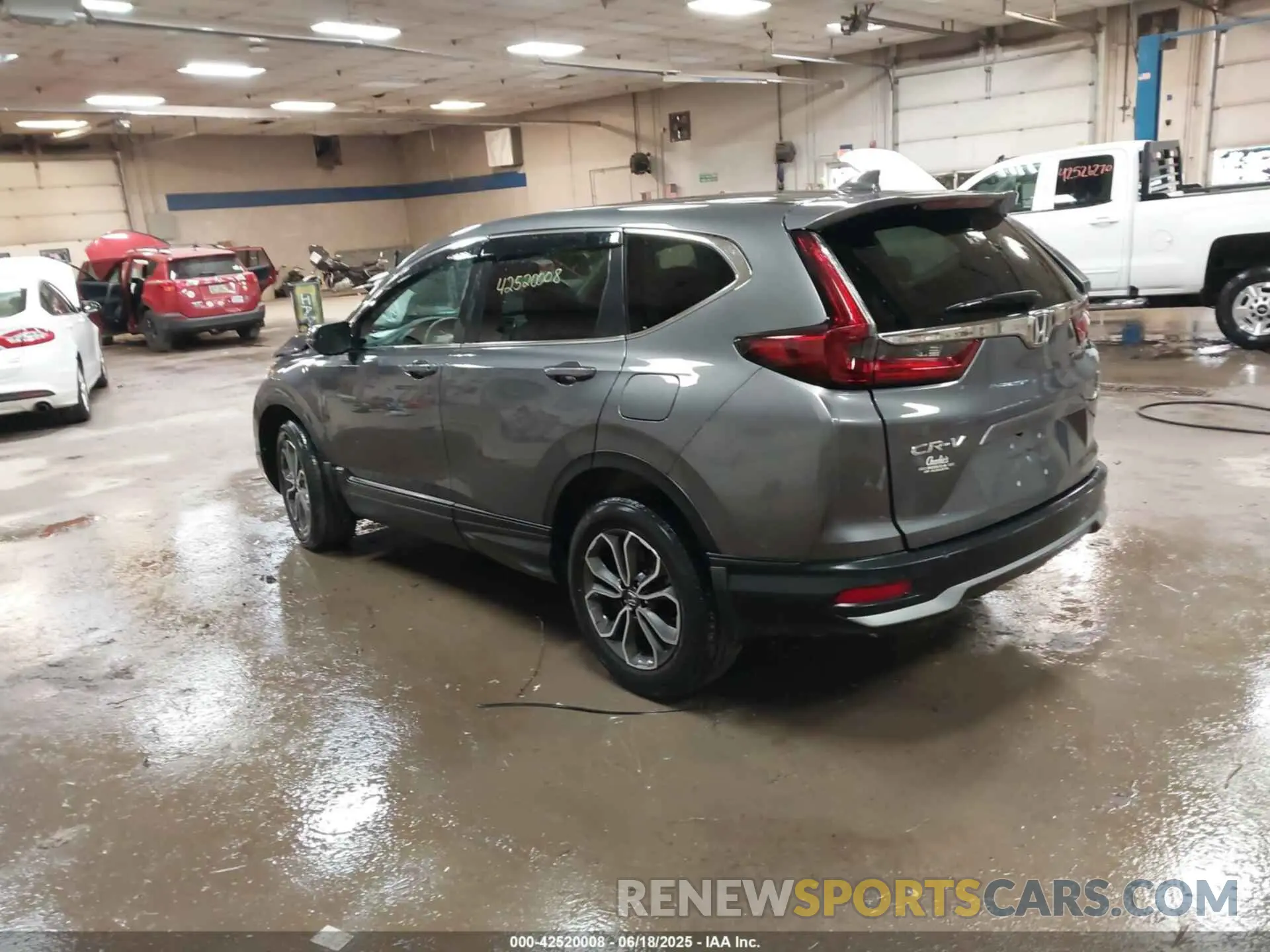 3 fotografías del automóvil dañado 2HKRW2H87MH648746 HONDA CR-V 2021