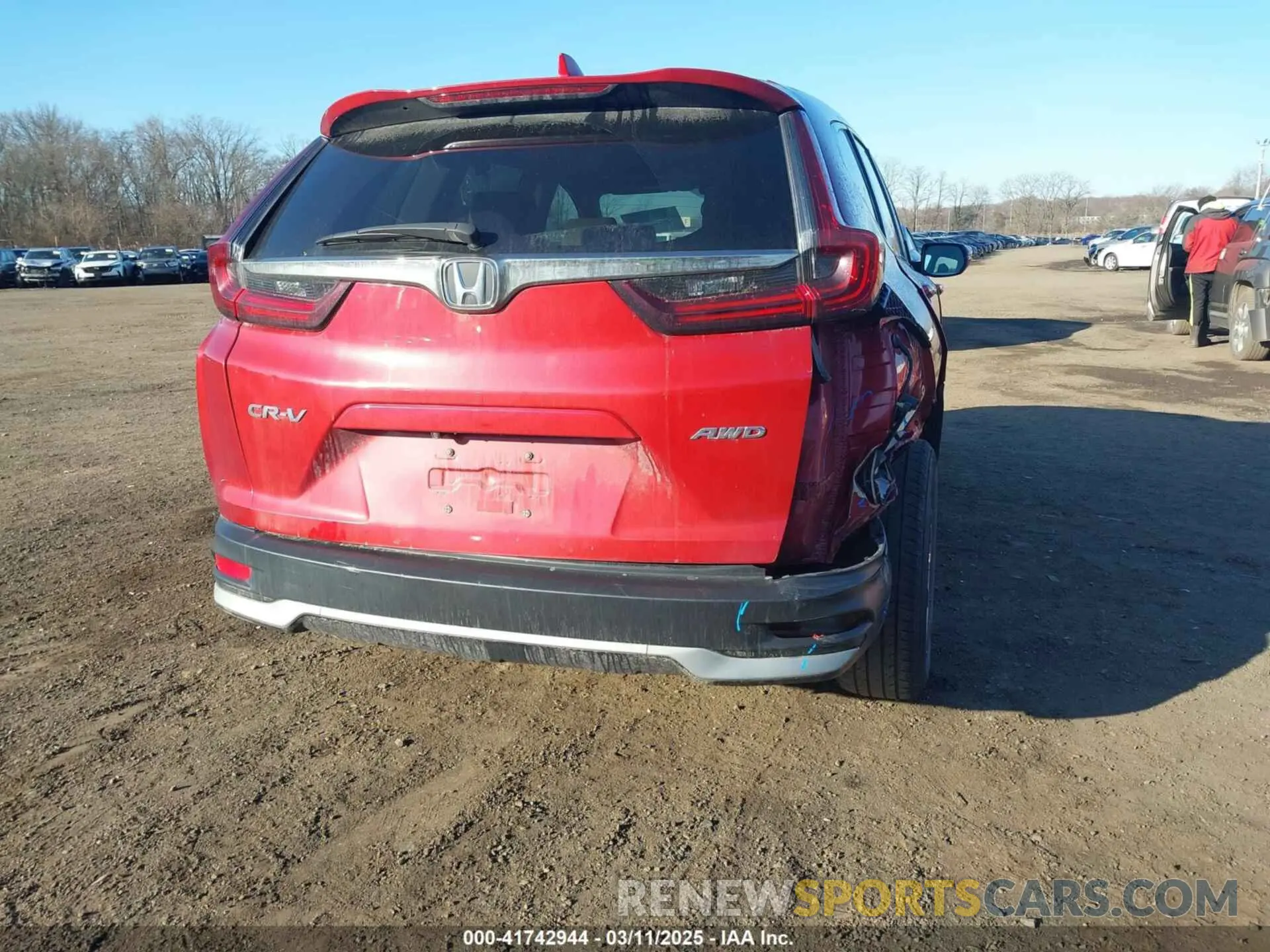 18 fotografías del automóvil dañado 2HKRW2H89MH615585 HONDA CR-V 2021