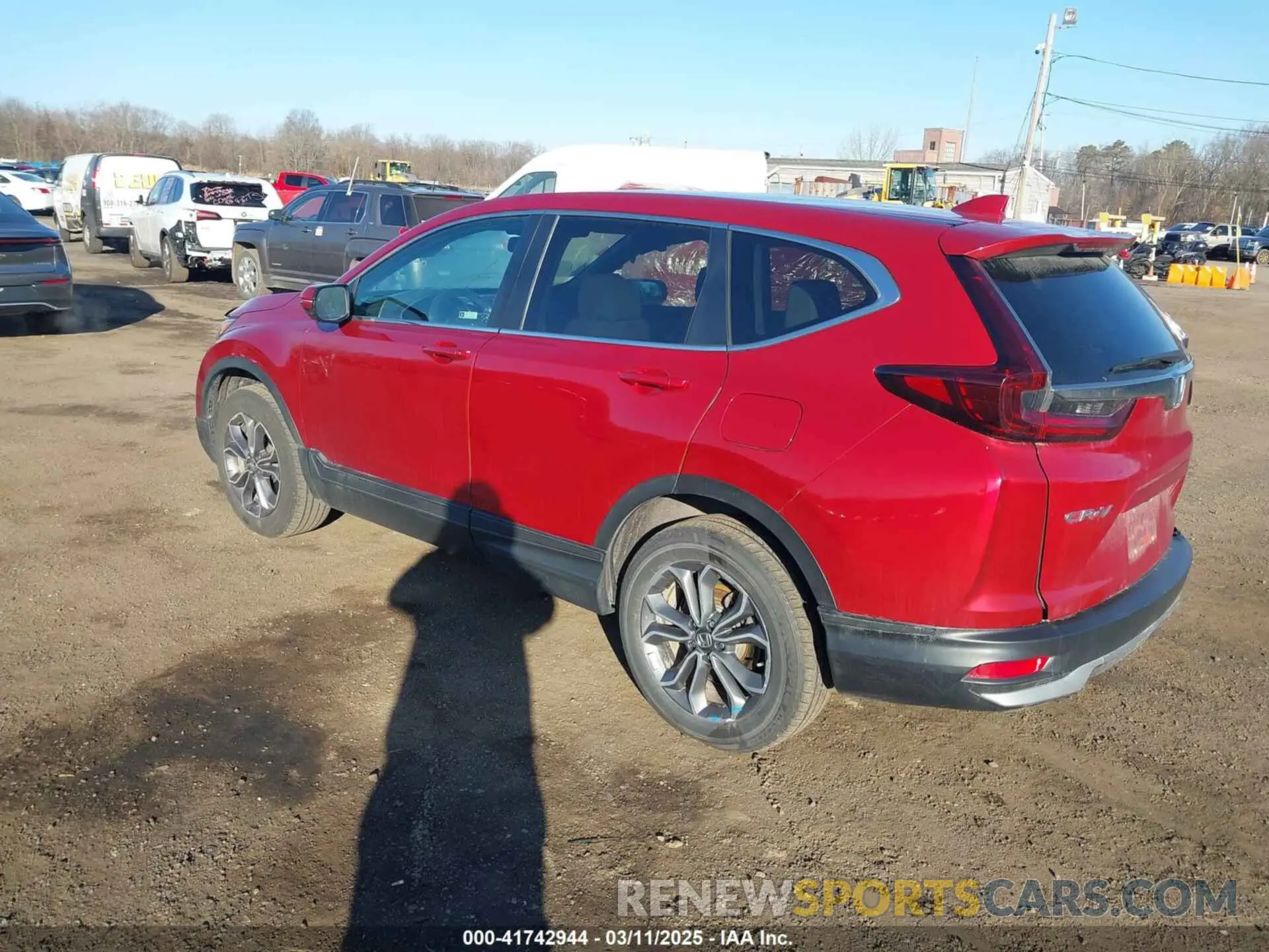 3 fotografías del automóvil dañado 2HKRW2H89MH615585 HONDA CR-V 2021