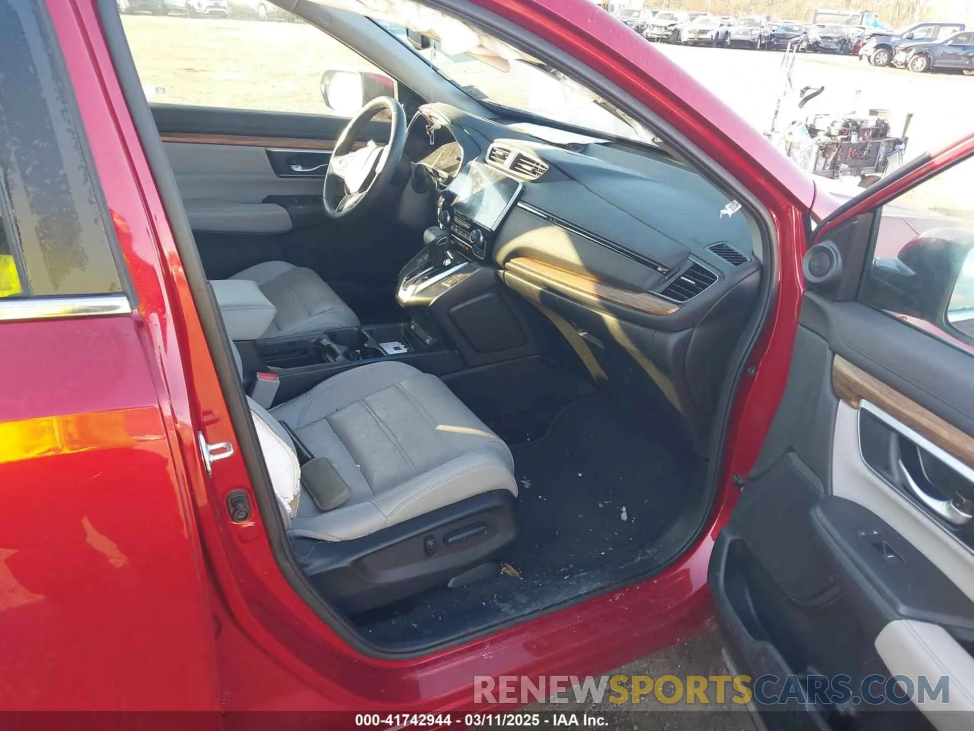 5 fotografías del automóvil dañado 2HKRW2H89MH615585 HONDA CR-V 2021