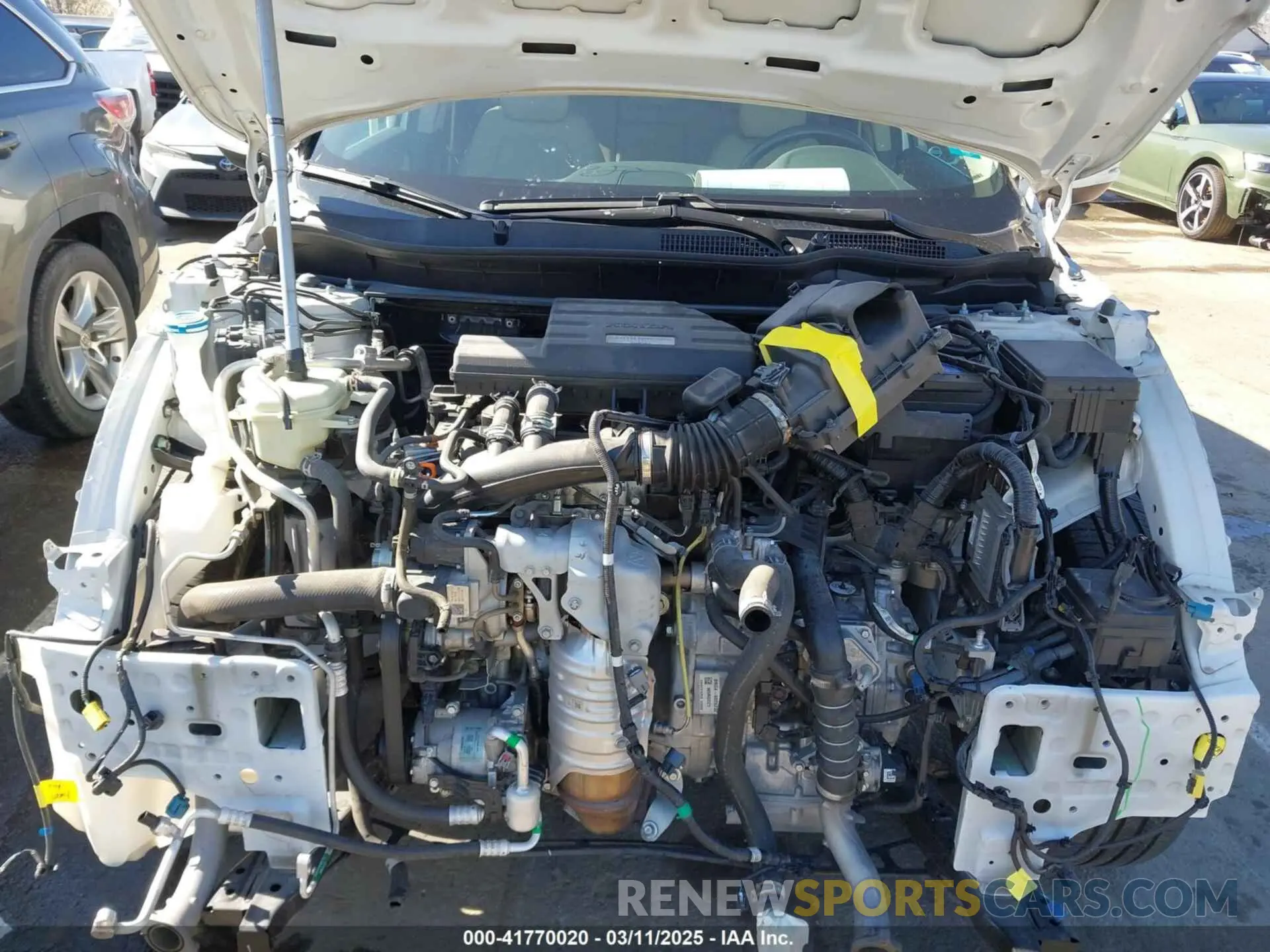 10 fotografías del automóvil dañado 2HKRW2H8XMH612534 HONDA CR-V 2021