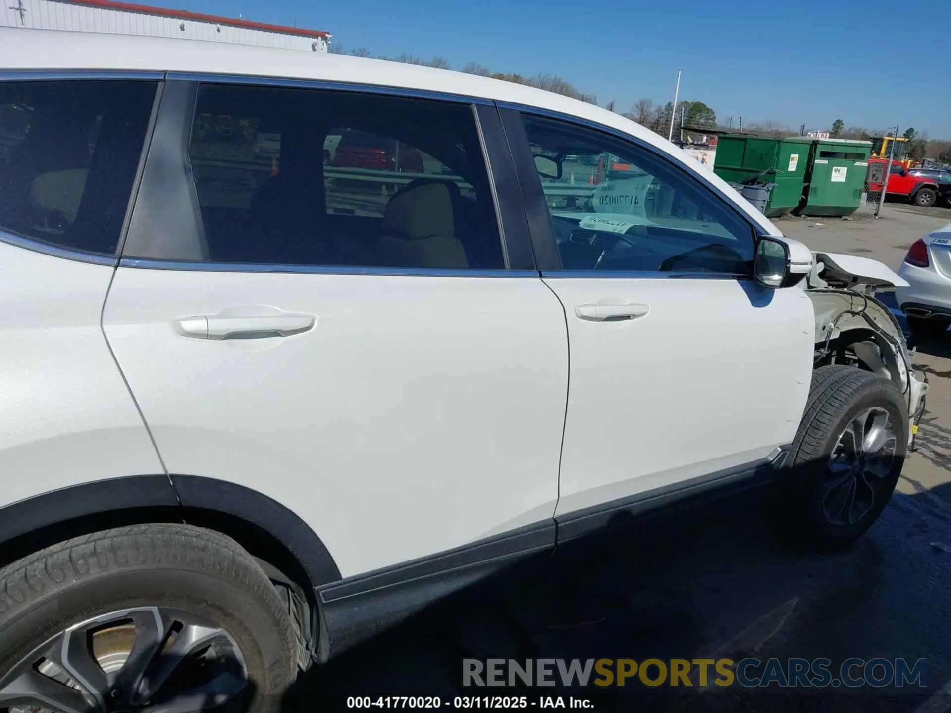 14 fotografías del automóvil dañado 2HKRW2H8XMH612534 HONDA CR-V 2021