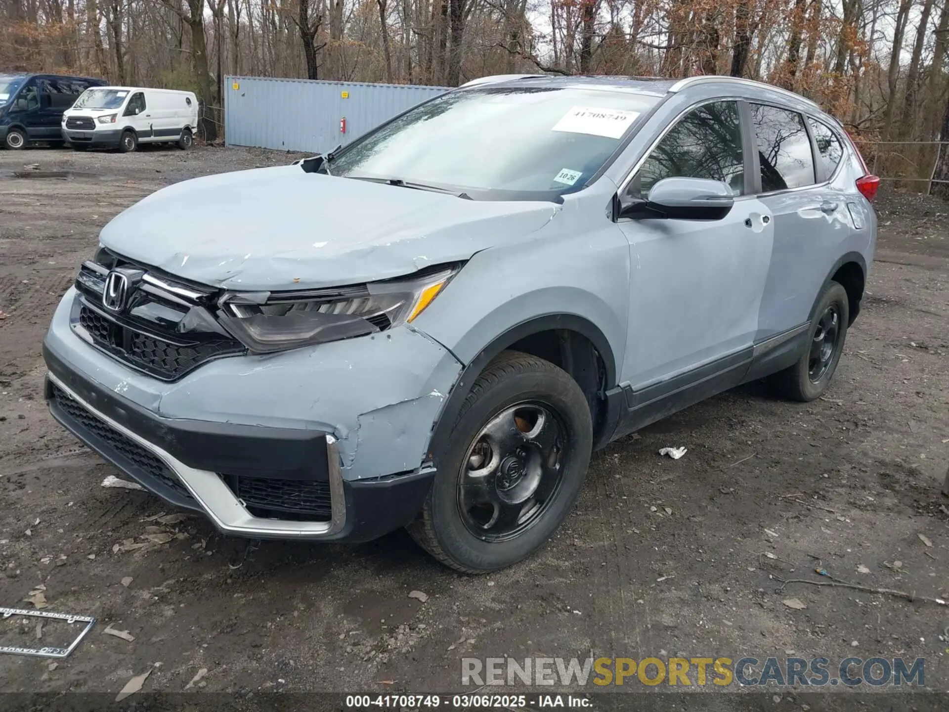 2 fotografías del automóvil dañado 2HKRW2H90MH680172 HONDA CR-V 2021