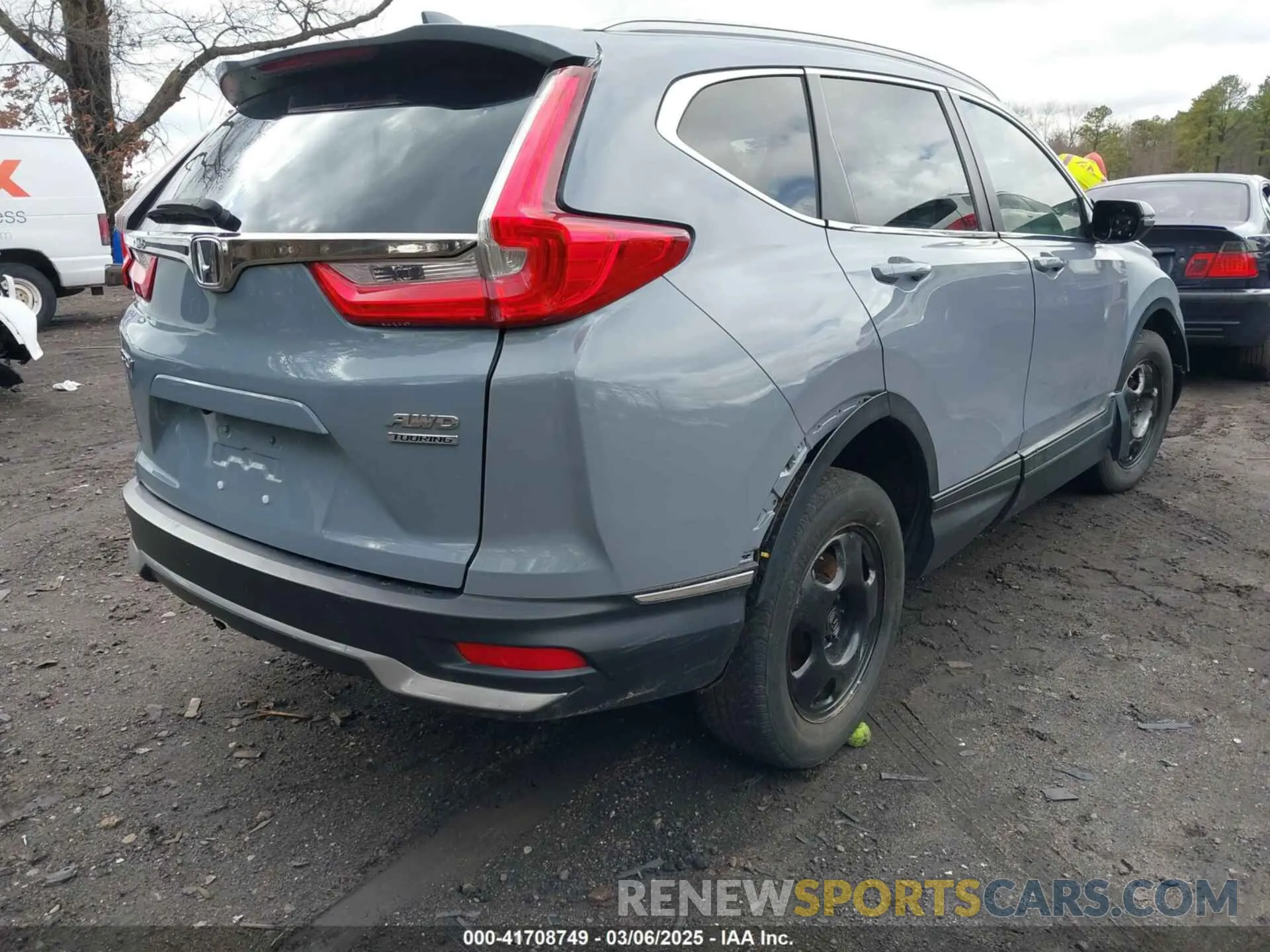 4 fotografías del automóvil dañado 2HKRW2H90MH680172 HONDA CR-V 2021