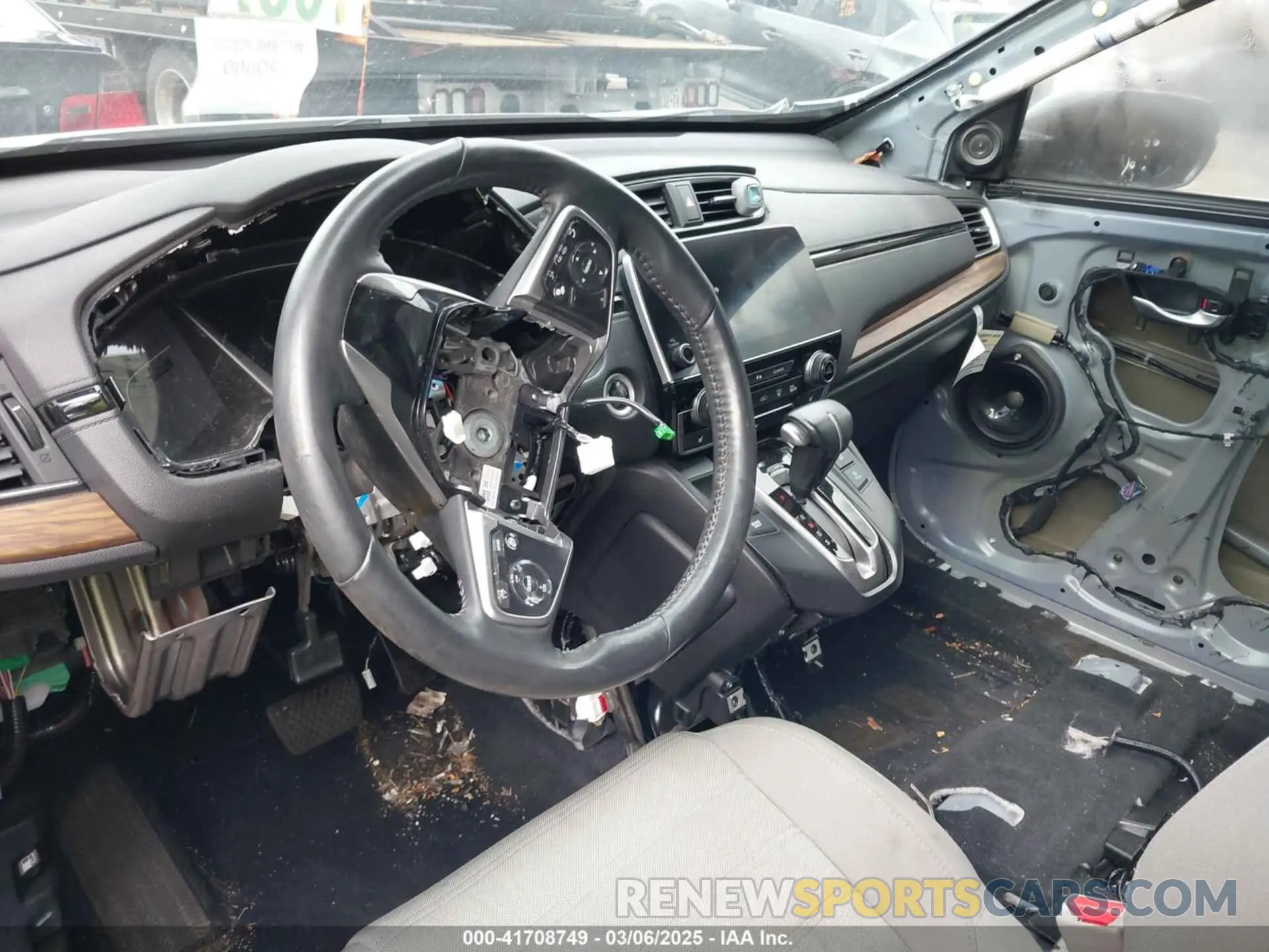 5 fotografías del automóvil dañado 2HKRW2H90MH680172 HONDA CR-V 2021