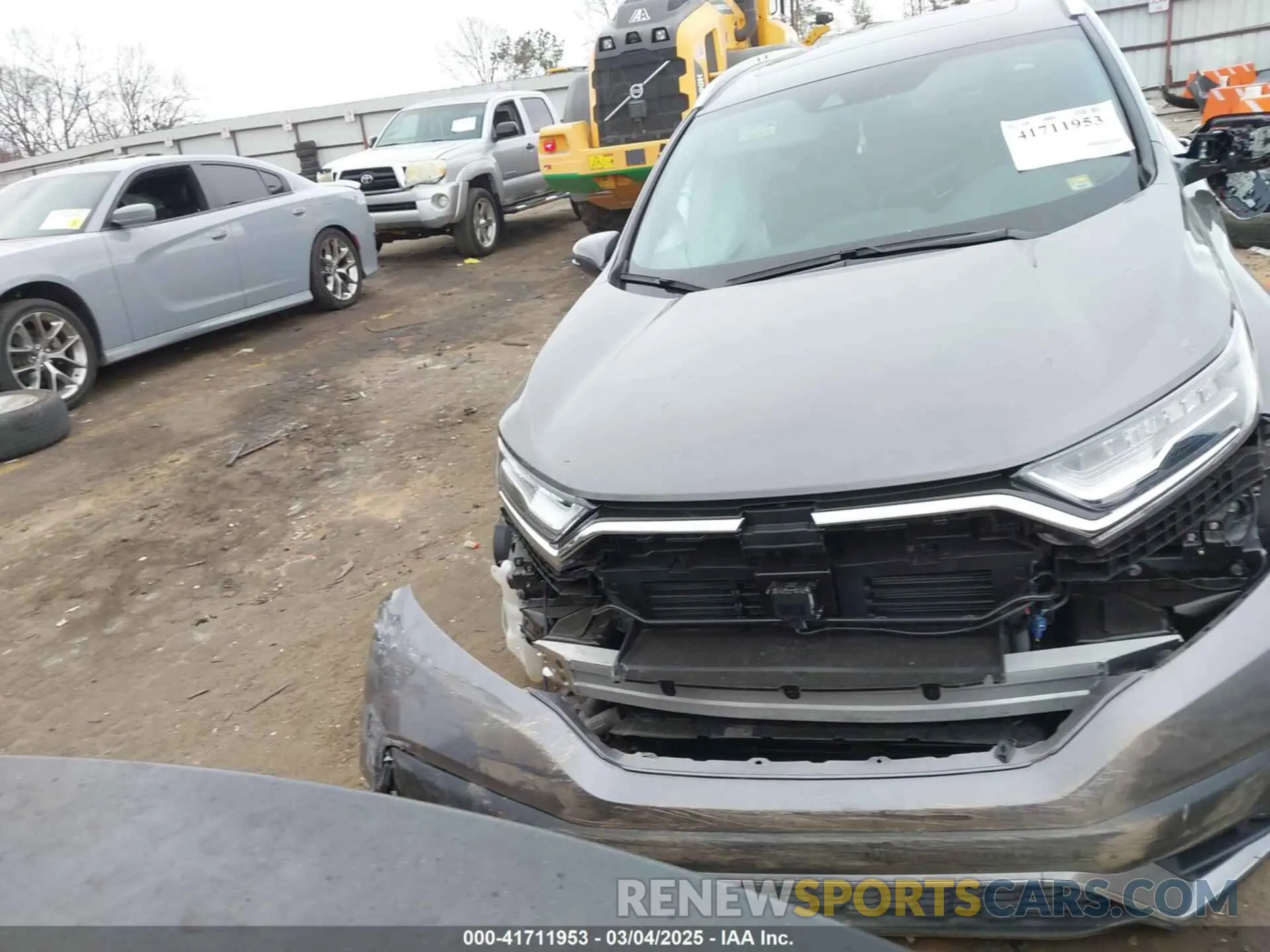12 fotografías del automóvil dañado 2HKRW2H93MH675015 HONDA CR-V 2021
