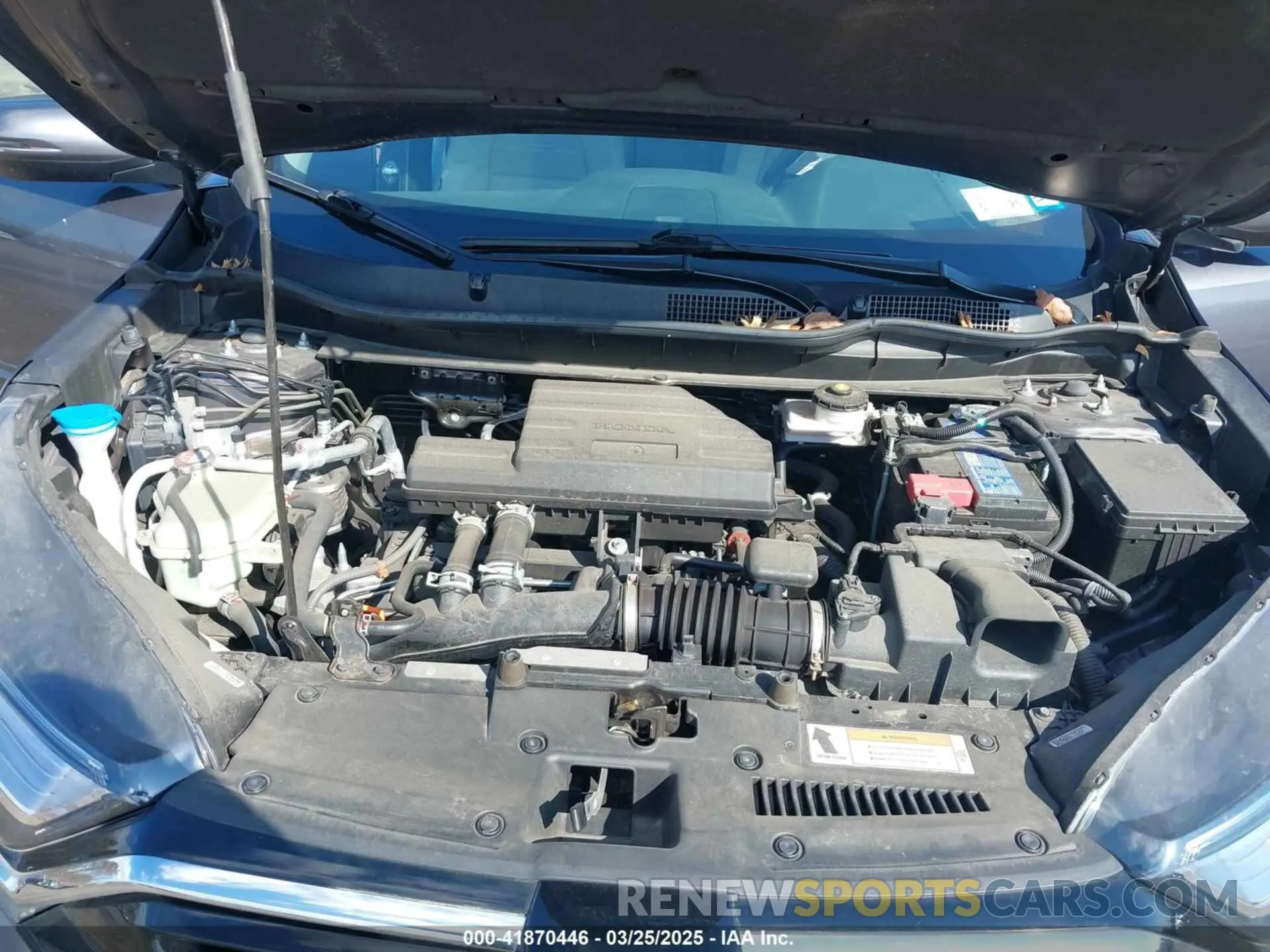 10 fotografías del automóvil dañado 2HKRW2H9XMH645901 HONDA CR-V 2021