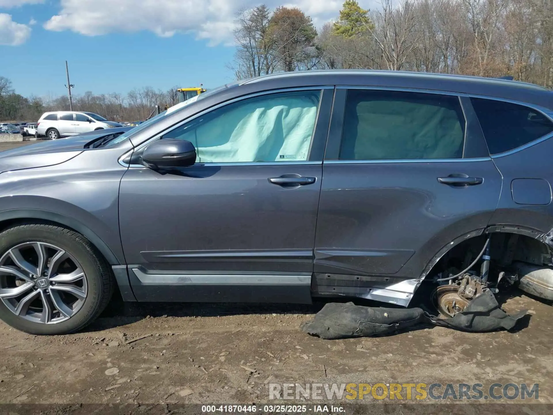 15 fotografías del automóvil dañado 2HKRW2H9XMH645901 HONDA CR-V 2021