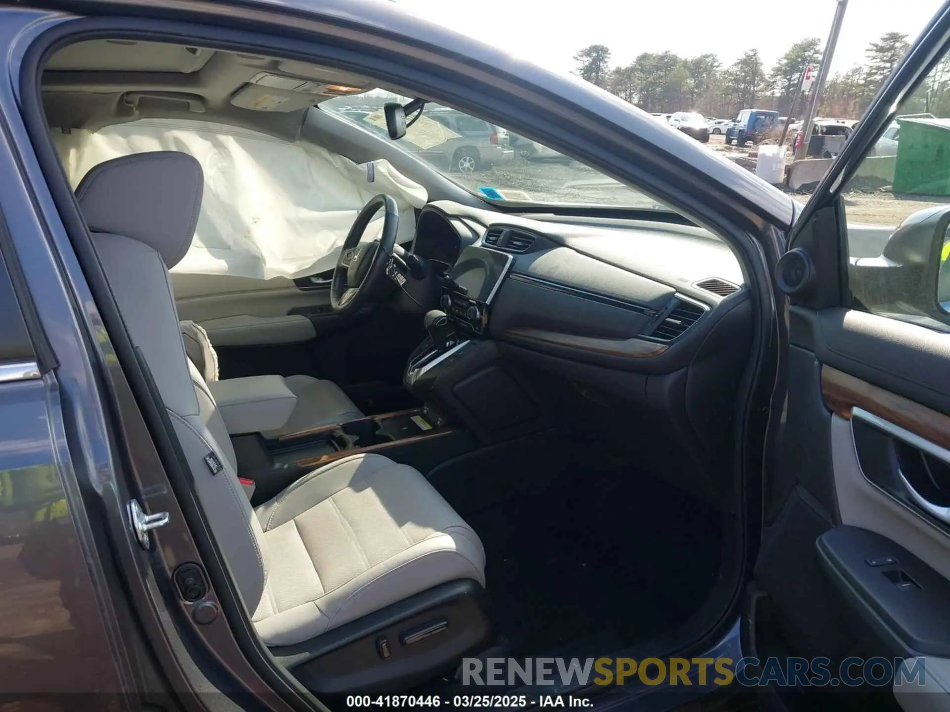 5 fotografías del automóvil dañado 2HKRW2H9XMH645901 HONDA CR-V 2021