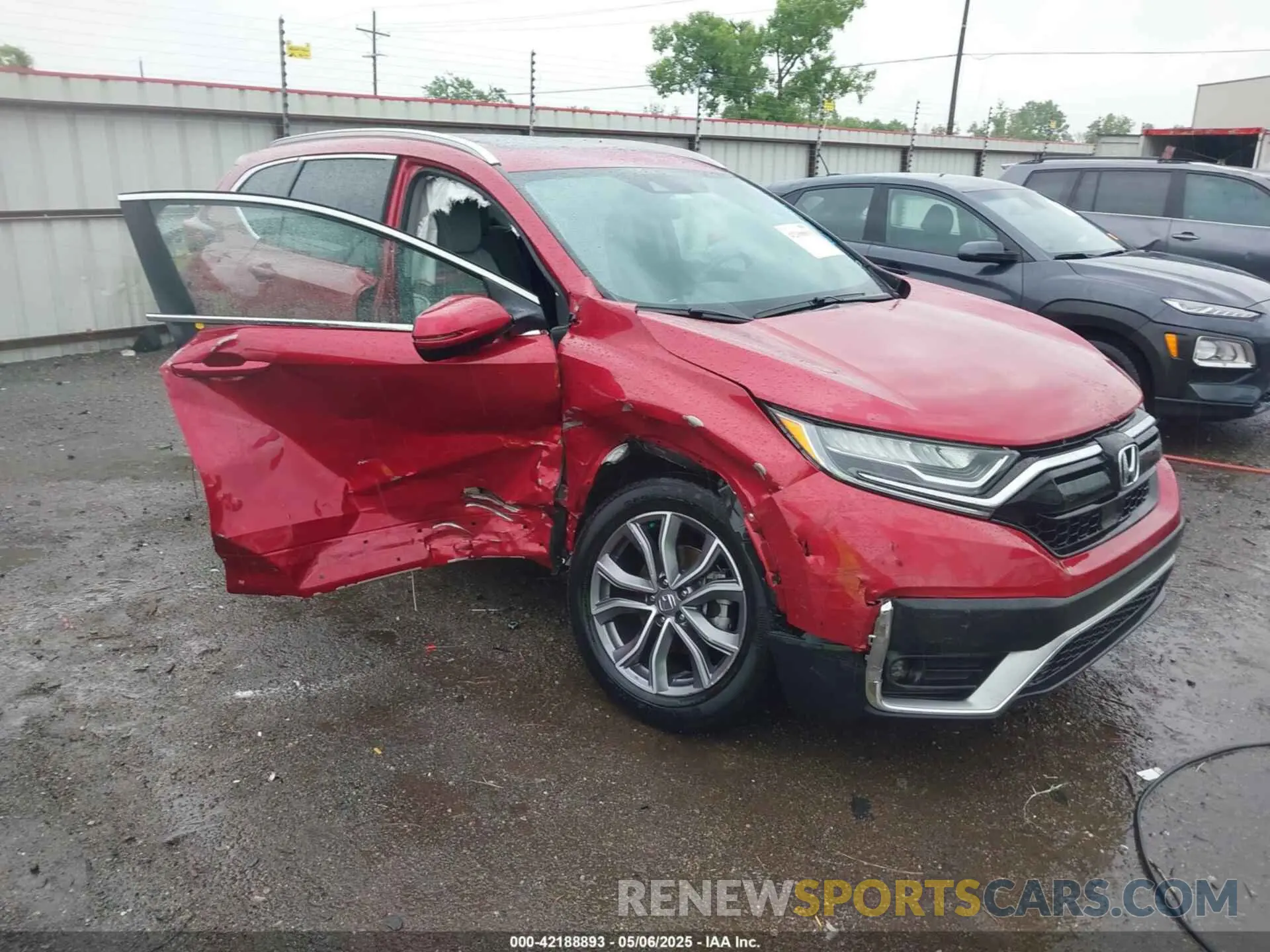 1 fotografías del automóvil dañado 2HKRW2H9XMH663315 HONDA CR-V 2021