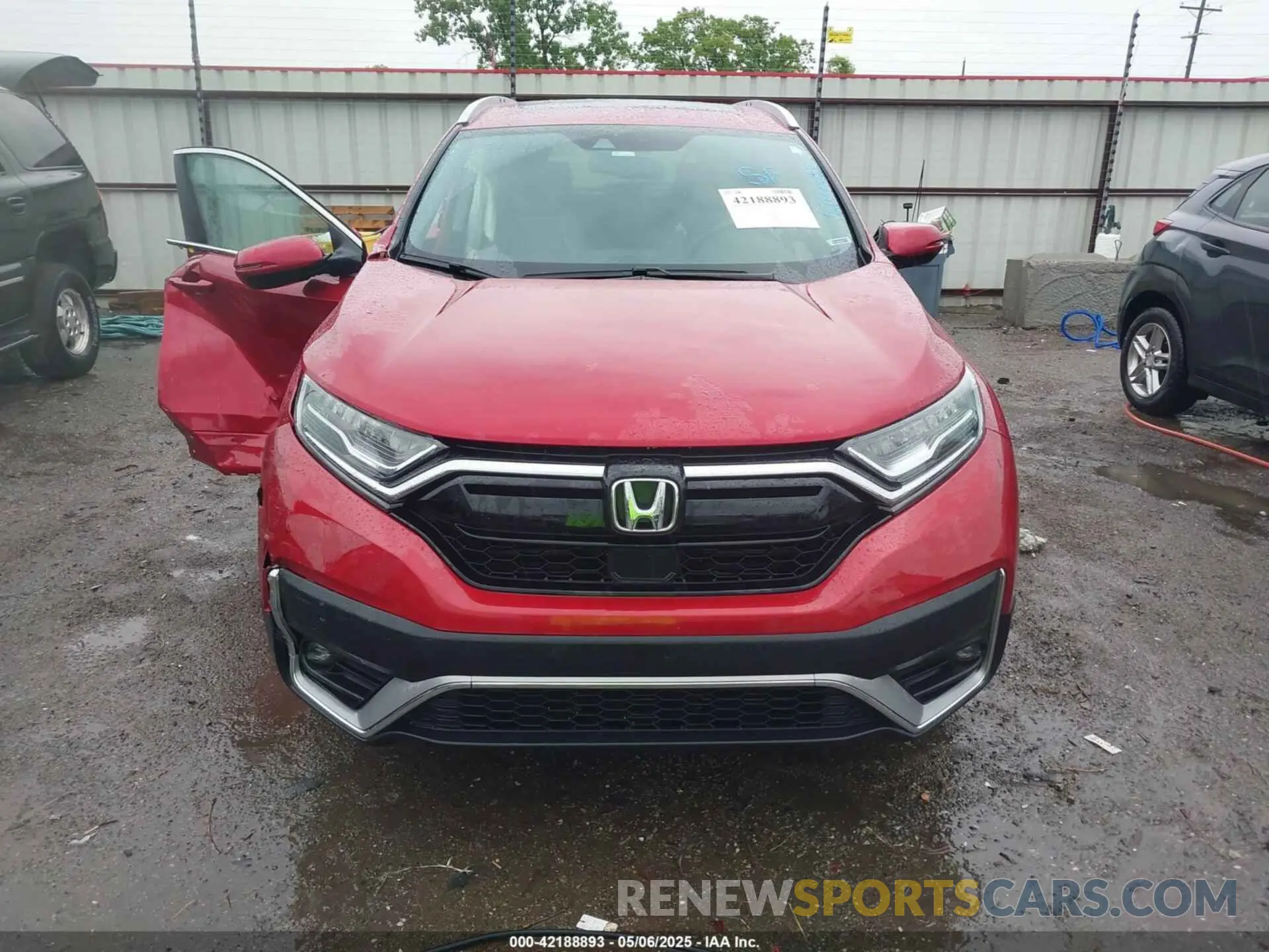 12 fotografías del automóvil dañado 2HKRW2H9XMH663315 HONDA CR-V 2021