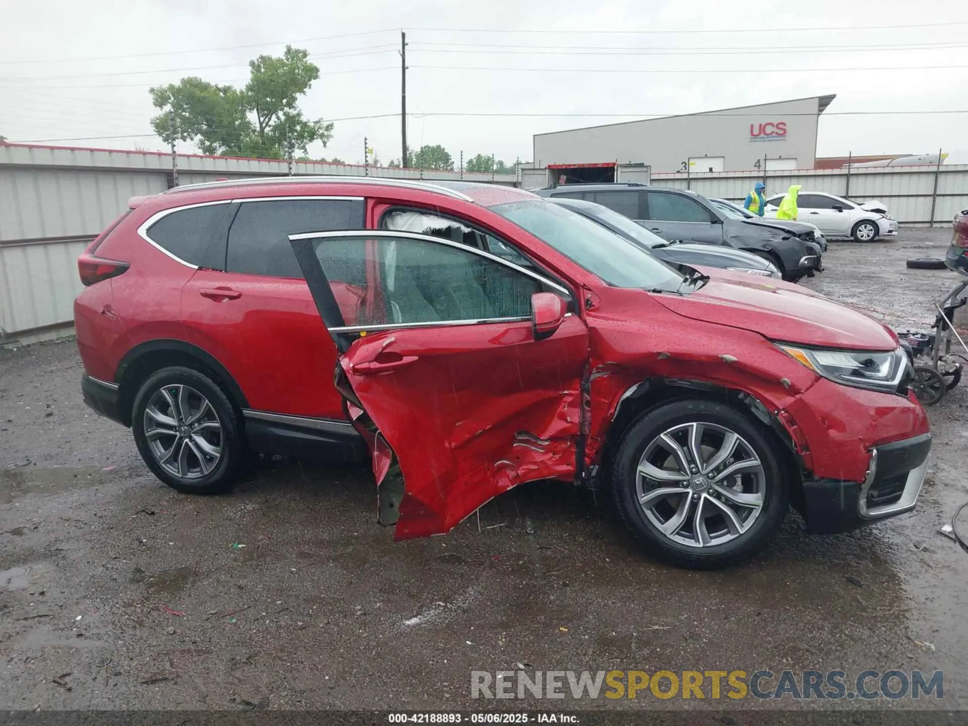 13 fotografías del automóvil dañado 2HKRW2H9XMH663315 HONDA CR-V 2021