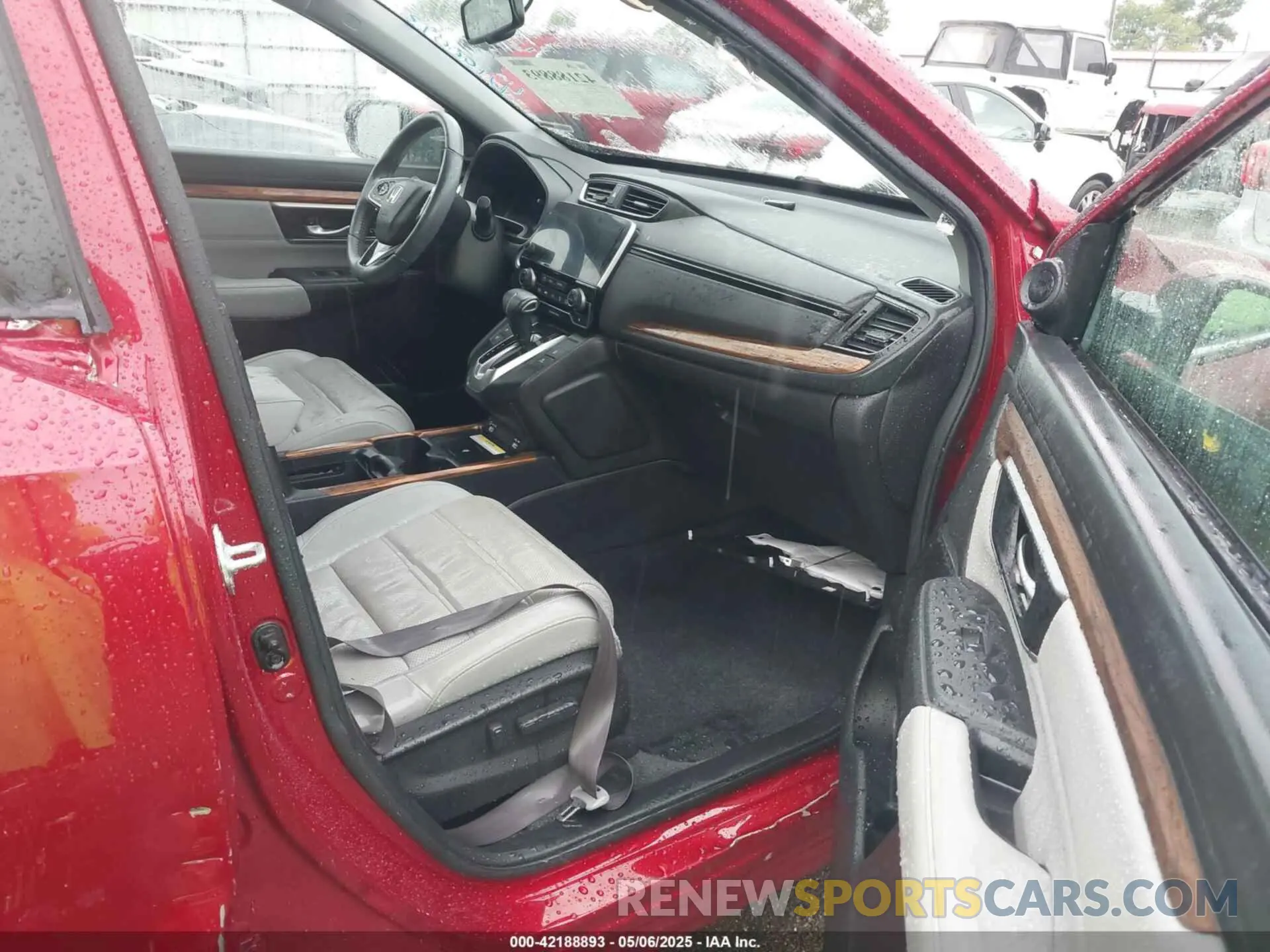 5 fotografías del automóvil dañado 2HKRW2H9XMH663315 HONDA CR-V 2021