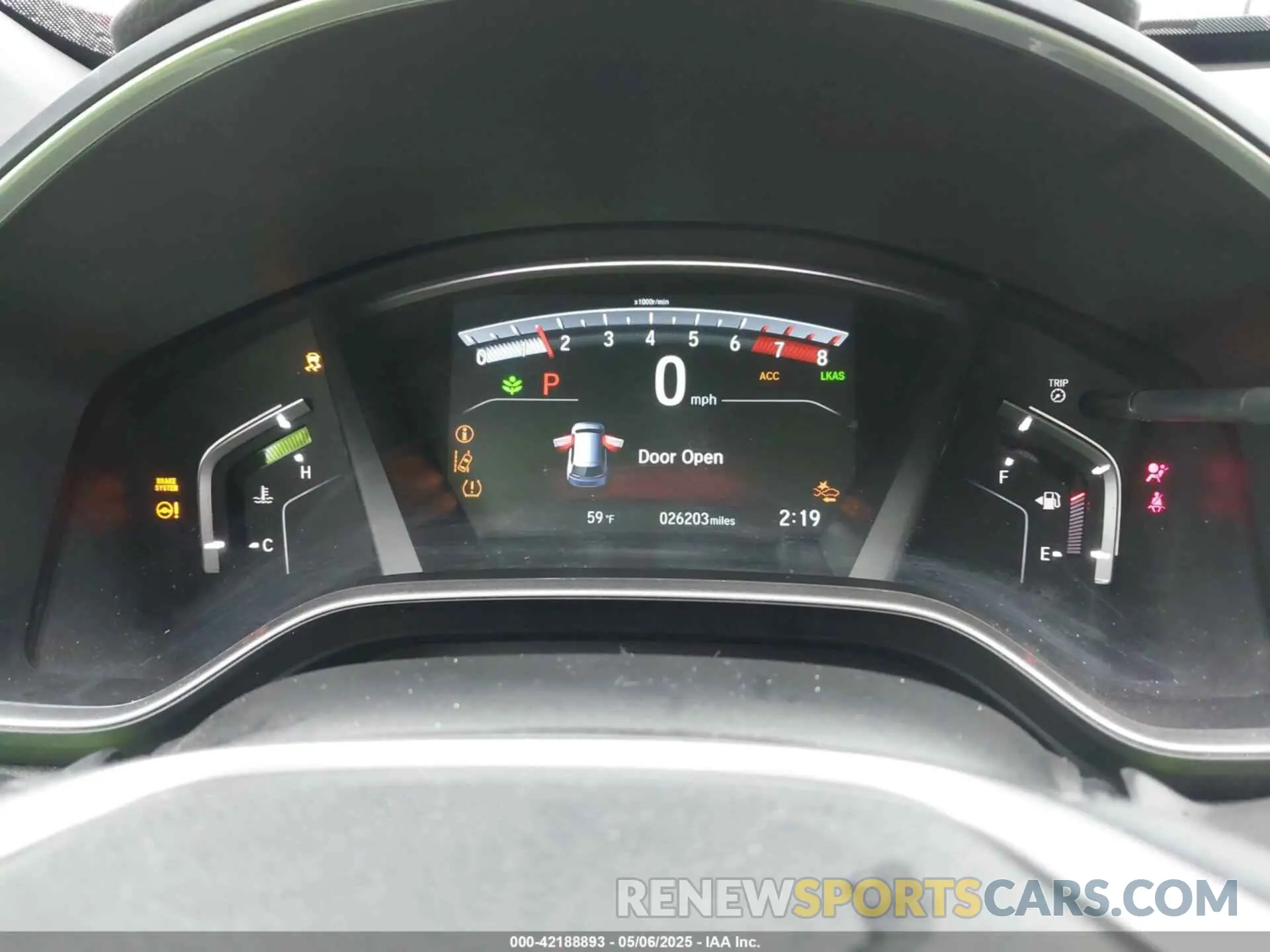 7 fotografías del automóvil dañado 2HKRW2H9XMH663315 HONDA CR-V 2021
