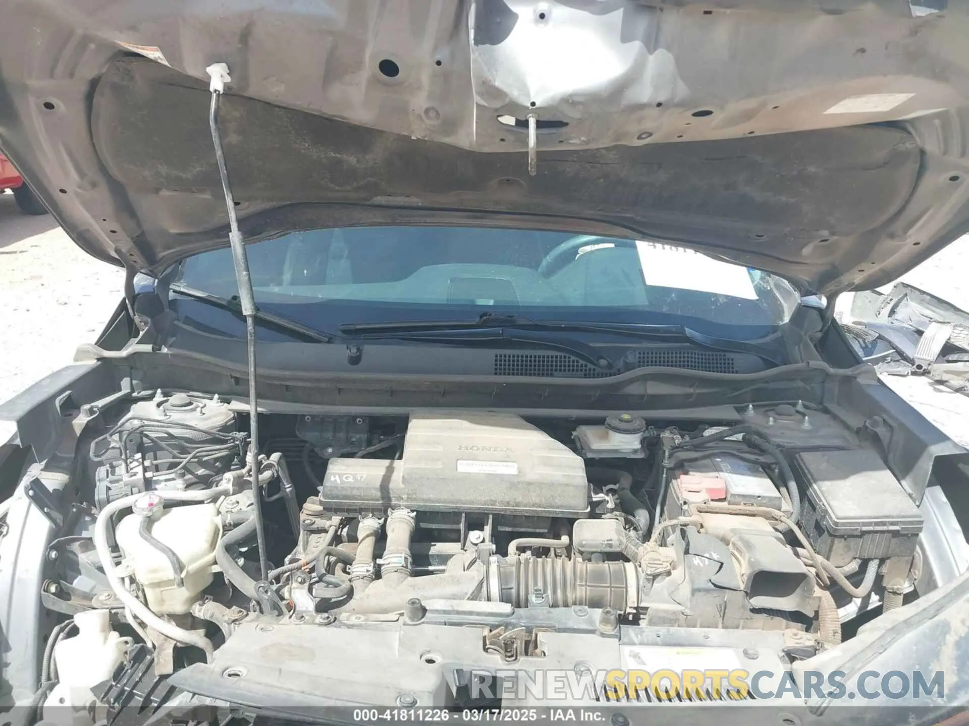10 fotografías del automóvil dañado 5J6RW1H20ML006512 HONDA CR-V 2021