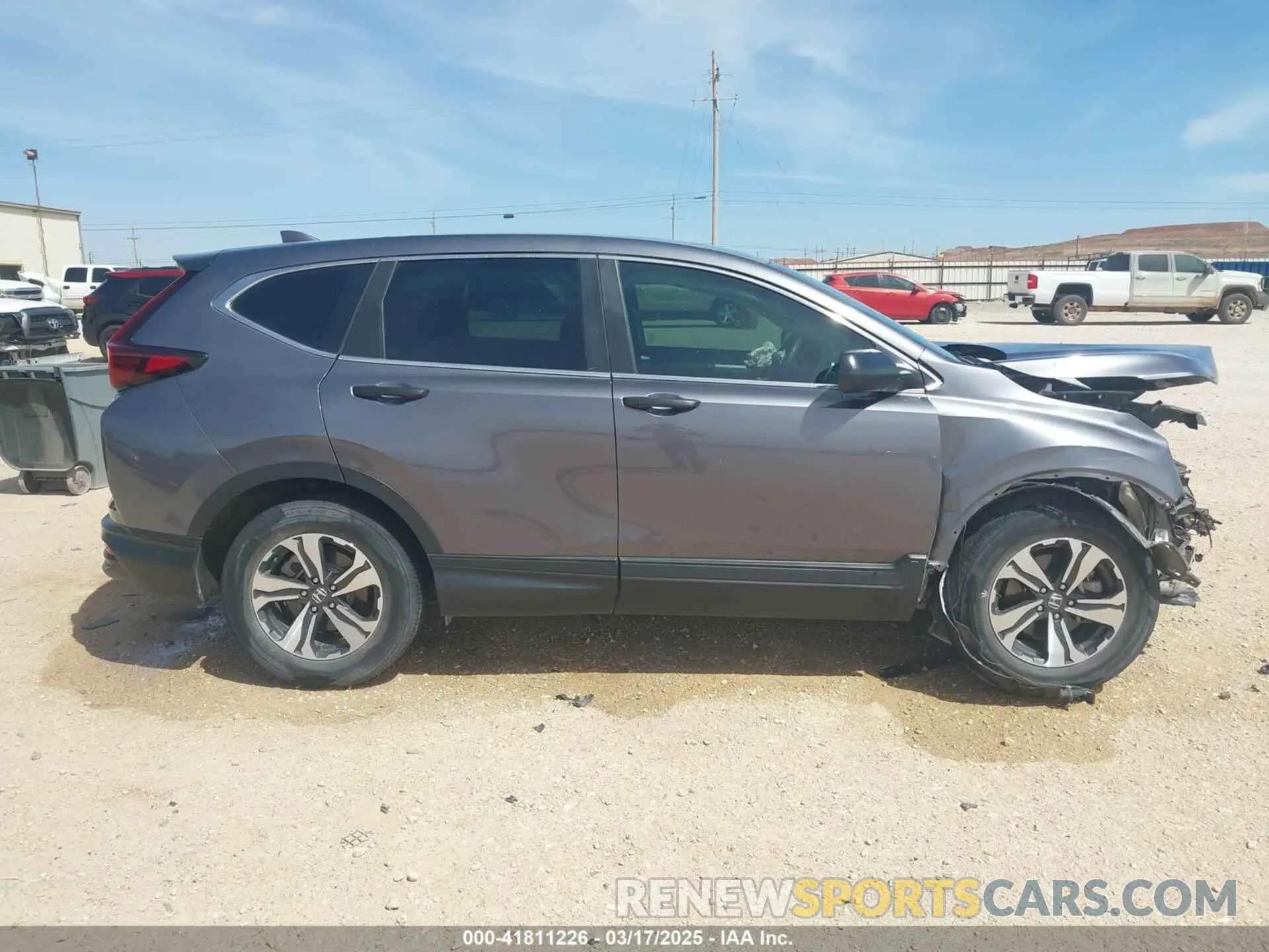14 fotografías del automóvil dañado 5J6RW1H20ML006512 HONDA CR-V 2021