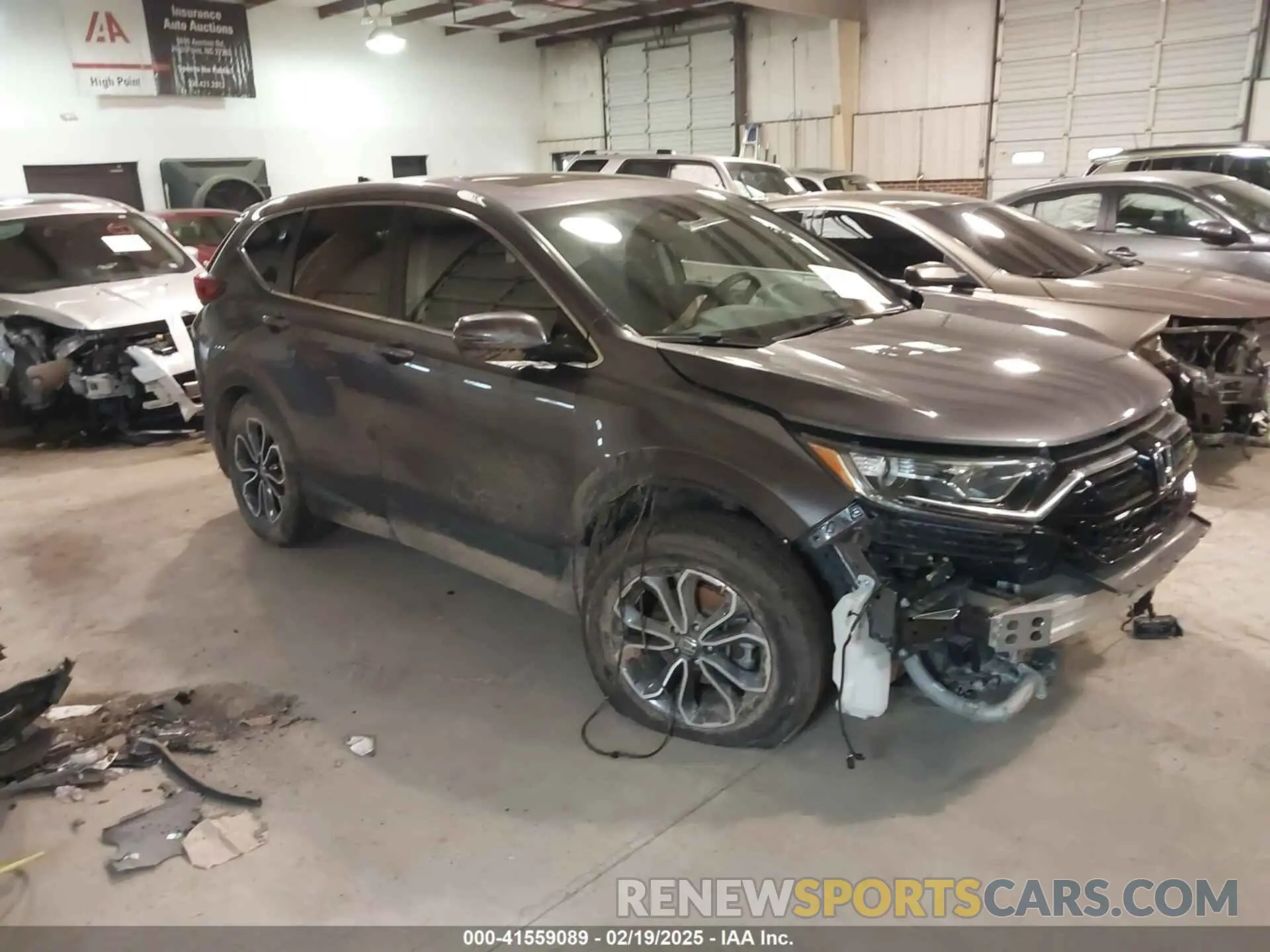1 fotografías del automóvil dañado 5J6RW1H52ML007056 HONDA CR-V 2021