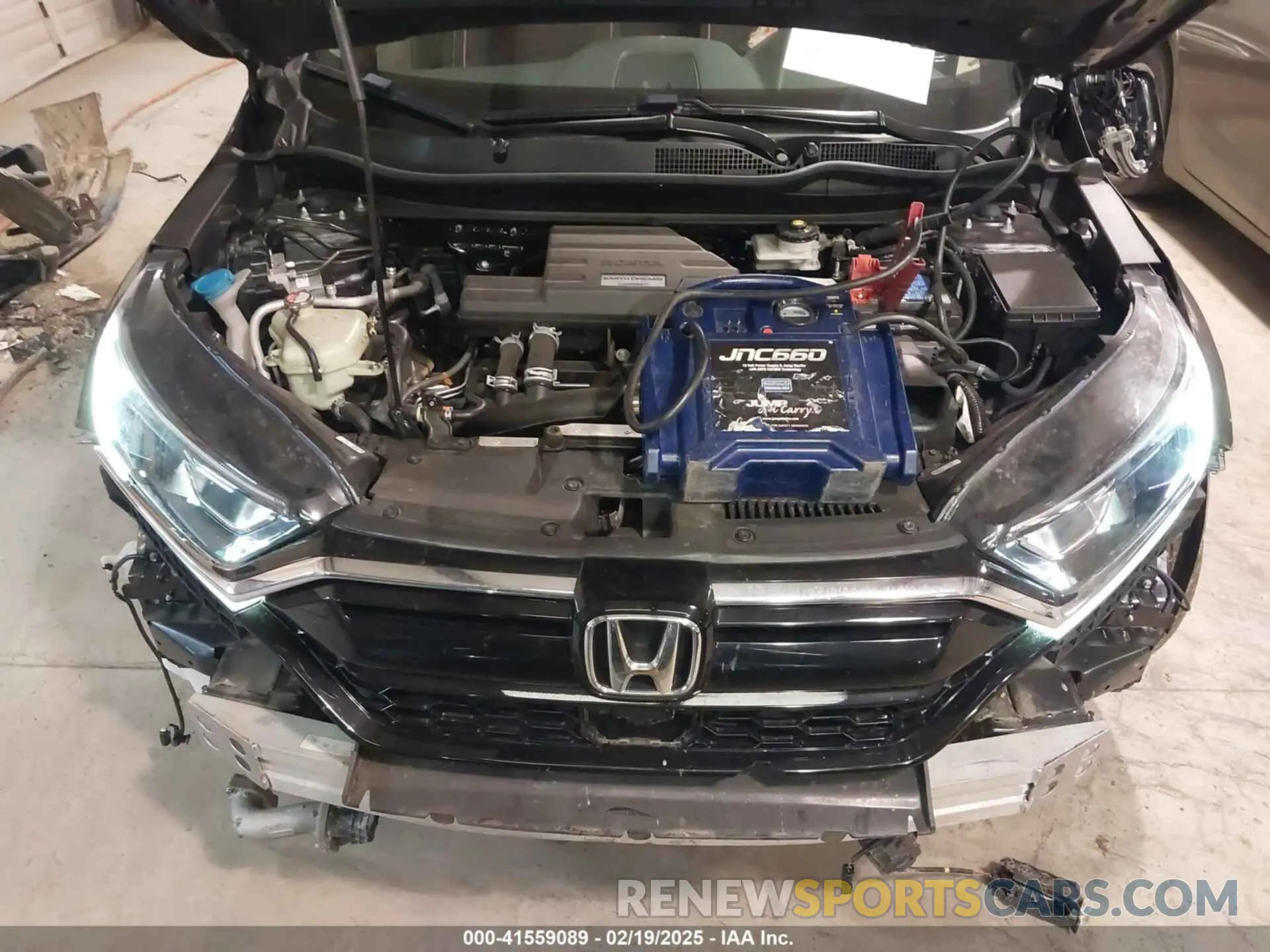 10 fotografías del automóvil dañado 5J6RW1H52ML007056 HONDA CR-V 2021