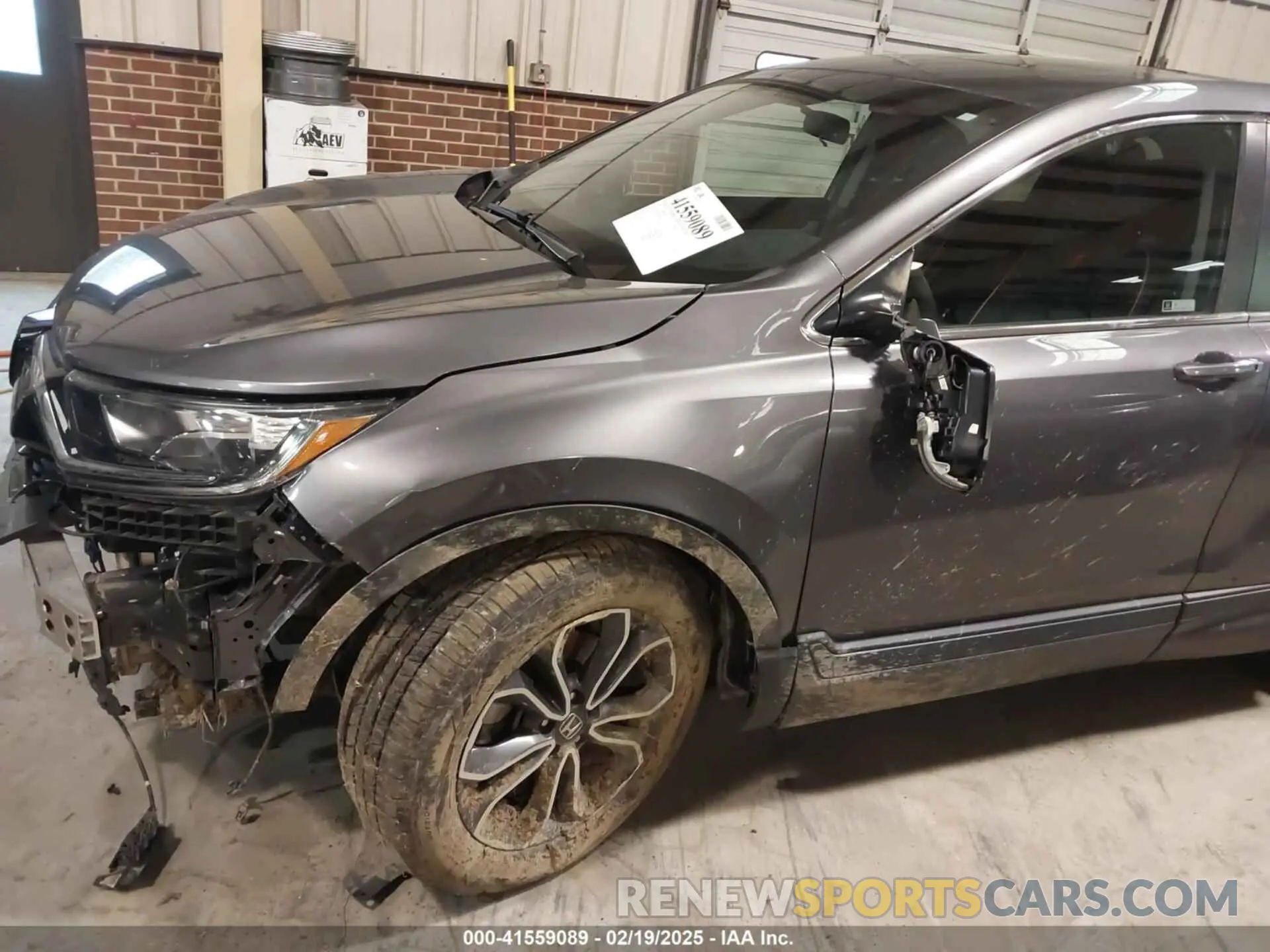 18 fotografías del automóvil dañado 5J6RW1H52ML007056 HONDA CR-V 2021