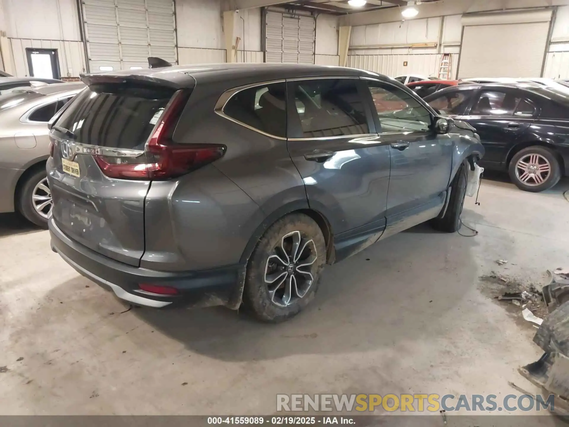 4 fotografías del automóvil dañado 5J6RW1H52ML007056 HONDA CR-V 2021