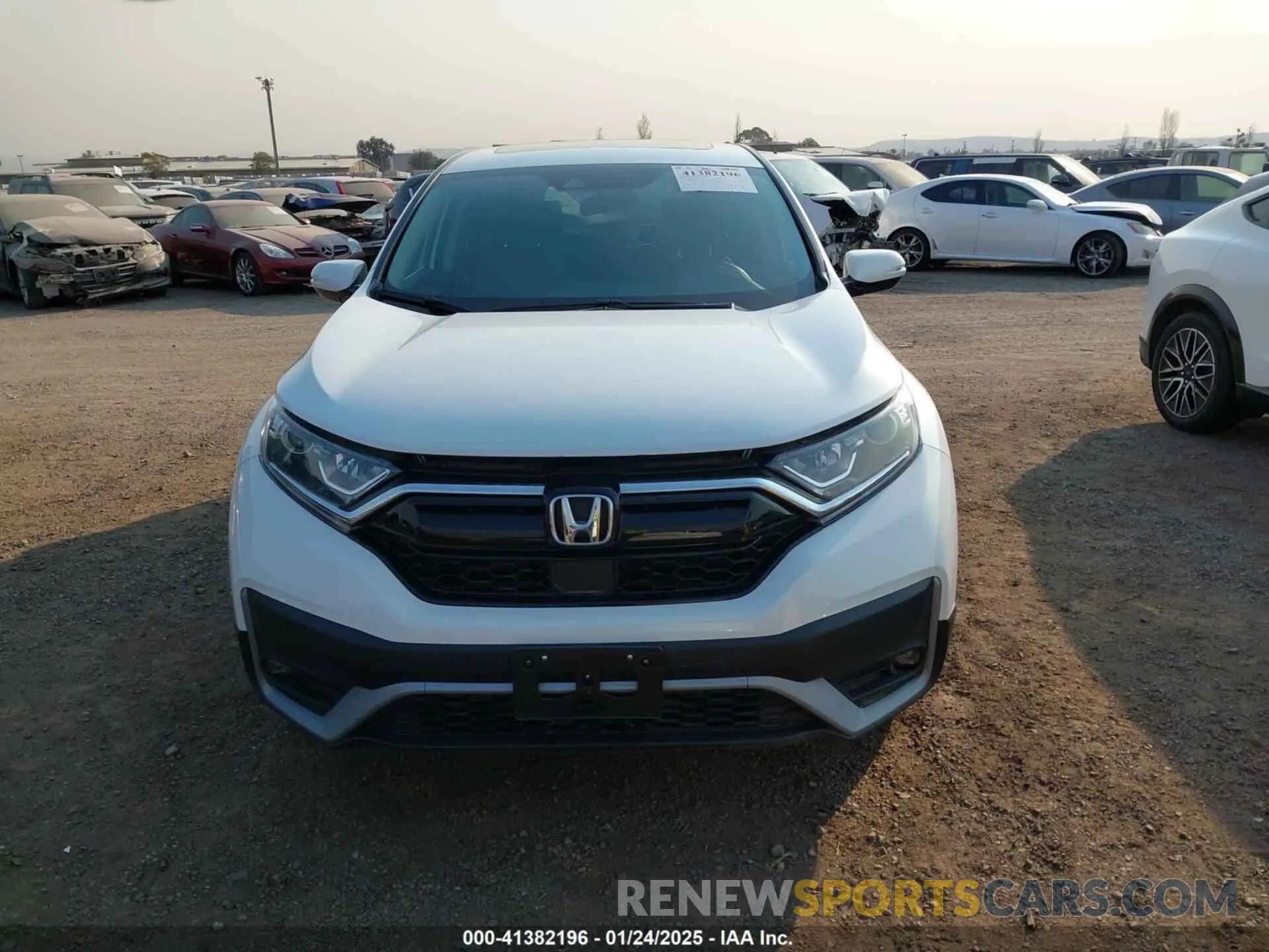 11 fotografías del automóvil dañado 5J6RW1H56MA013728 HONDA CR-V 2021