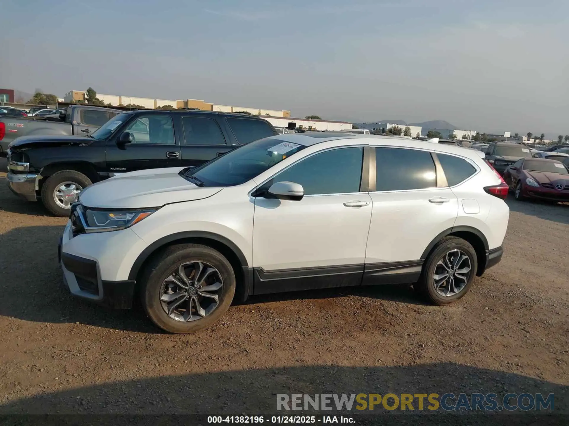13 fotografías del automóvil dañado 5J6RW1H56MA013728 HONDA CR-V 2021