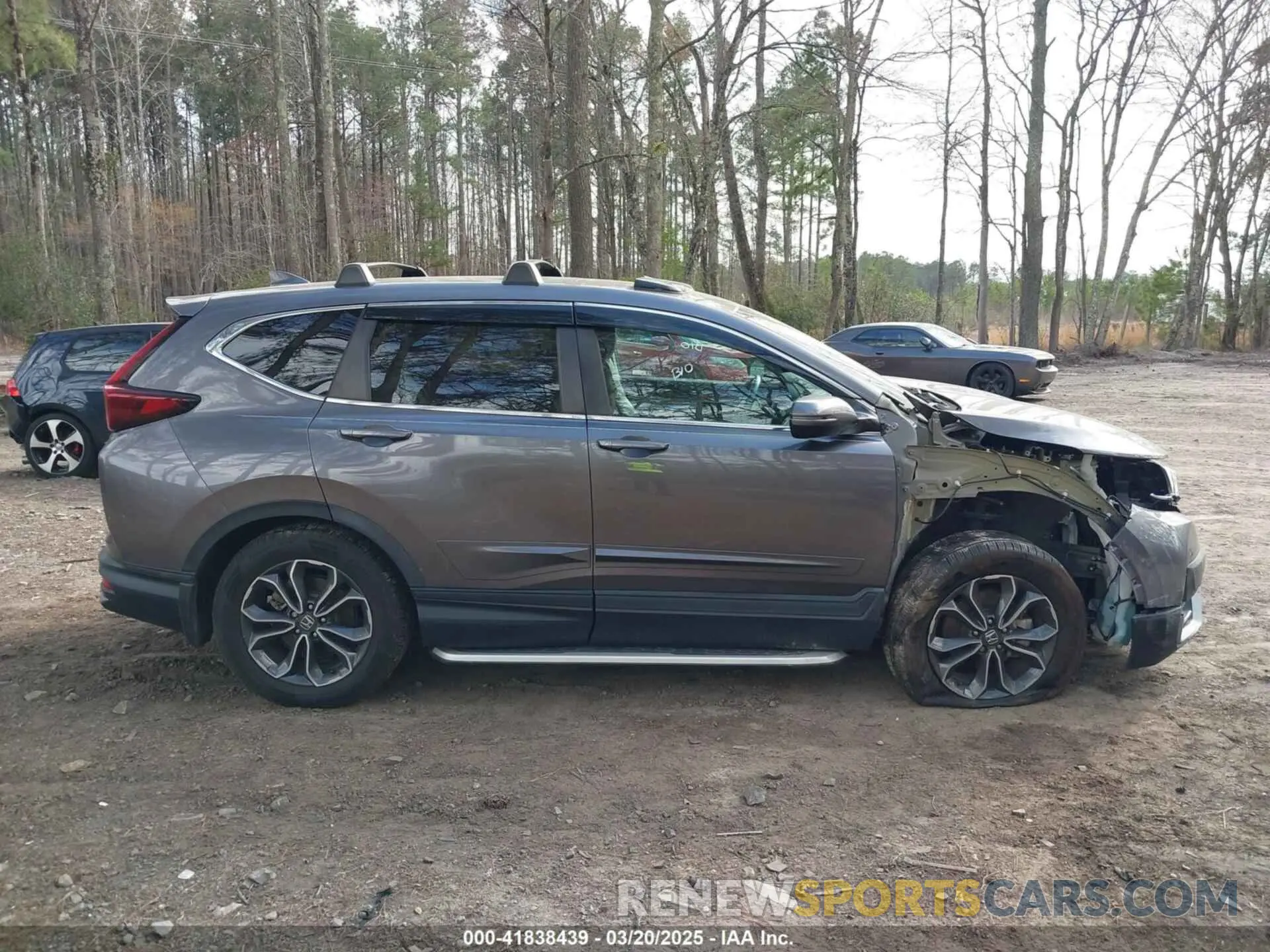 14 fotografías del automóvil dañado 5J6RW1H87MA000156 HONDA CR-V 2021