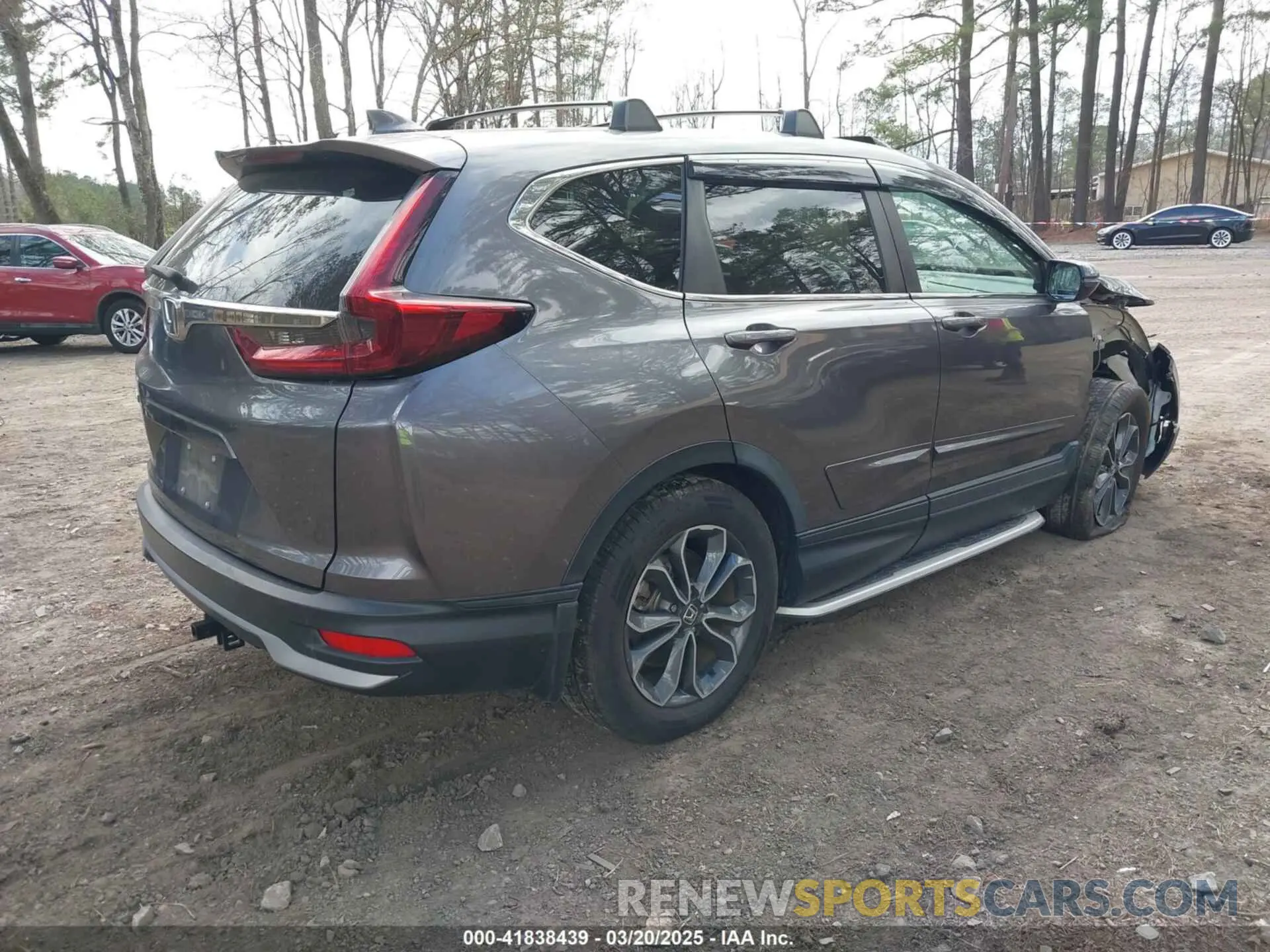 4 fotografías del automóvil dañado 5J6RW1H87MA000156 HONDA CR-V 2021