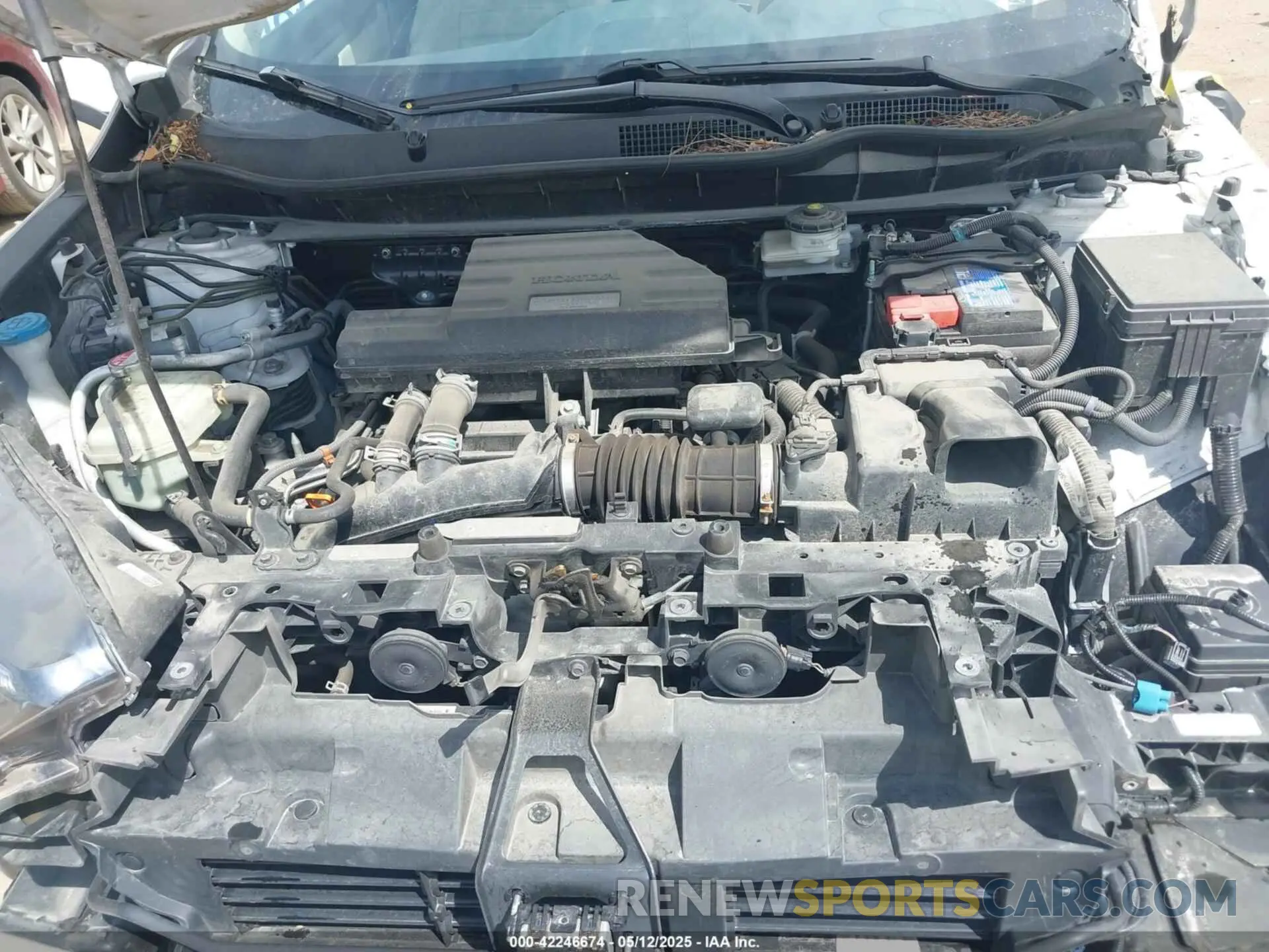 10 fotografías del automóvil dañado 5J6RW2H25ML017348 HONDA CR-V 2021