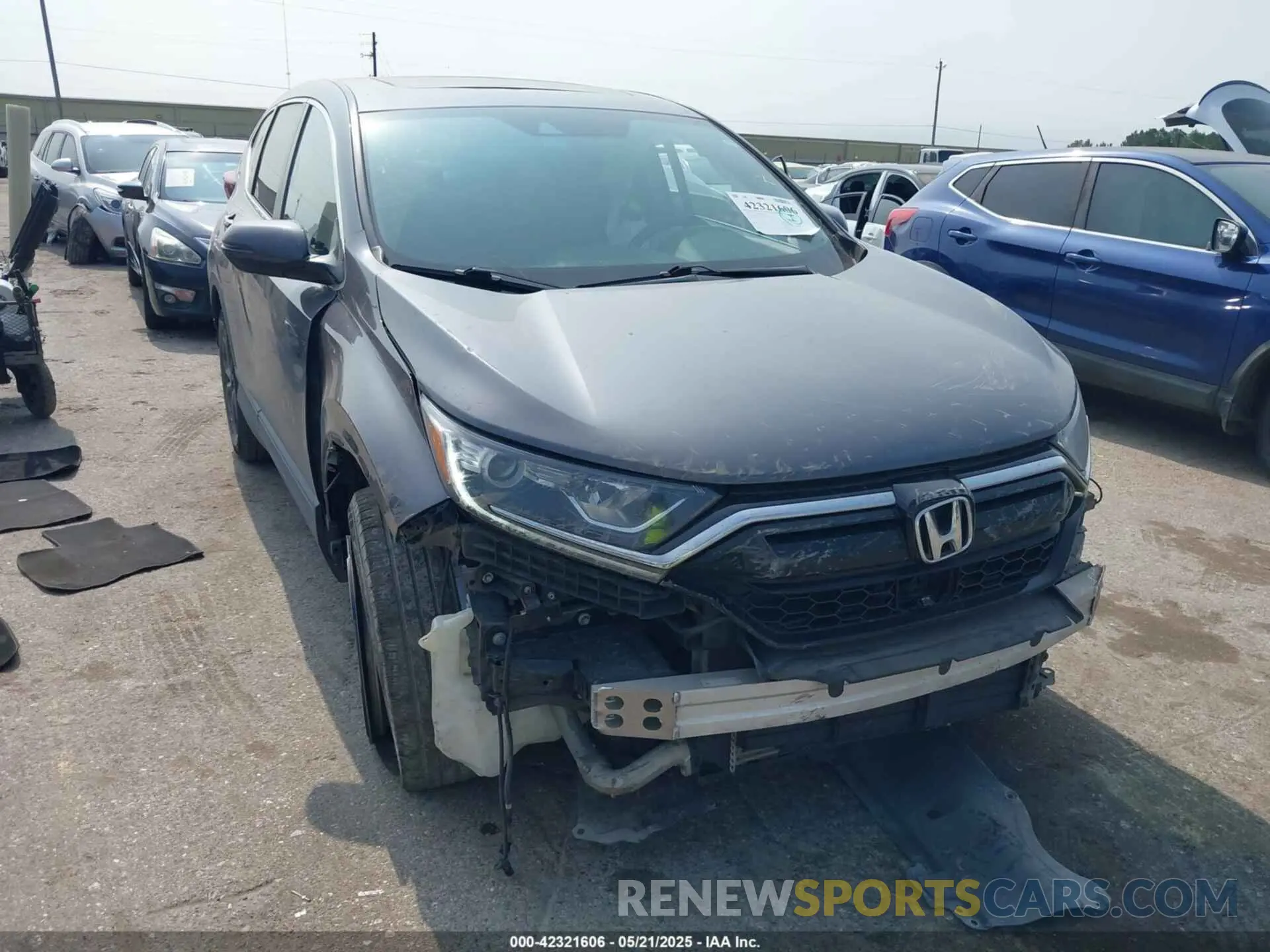 1 fotografías del automóvil dañado 5J6RW2H50MA007140 HONDA CR-V 2021