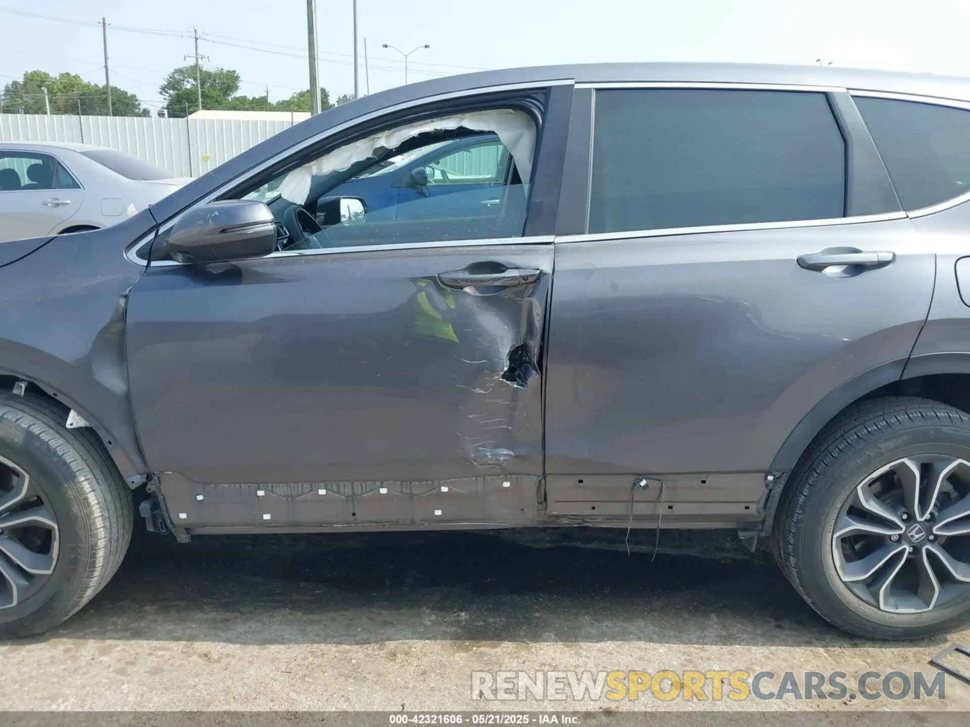 14 fotografías del automóvil dañado 5J6RW2H50MA007140 HONDA CR-V 2021