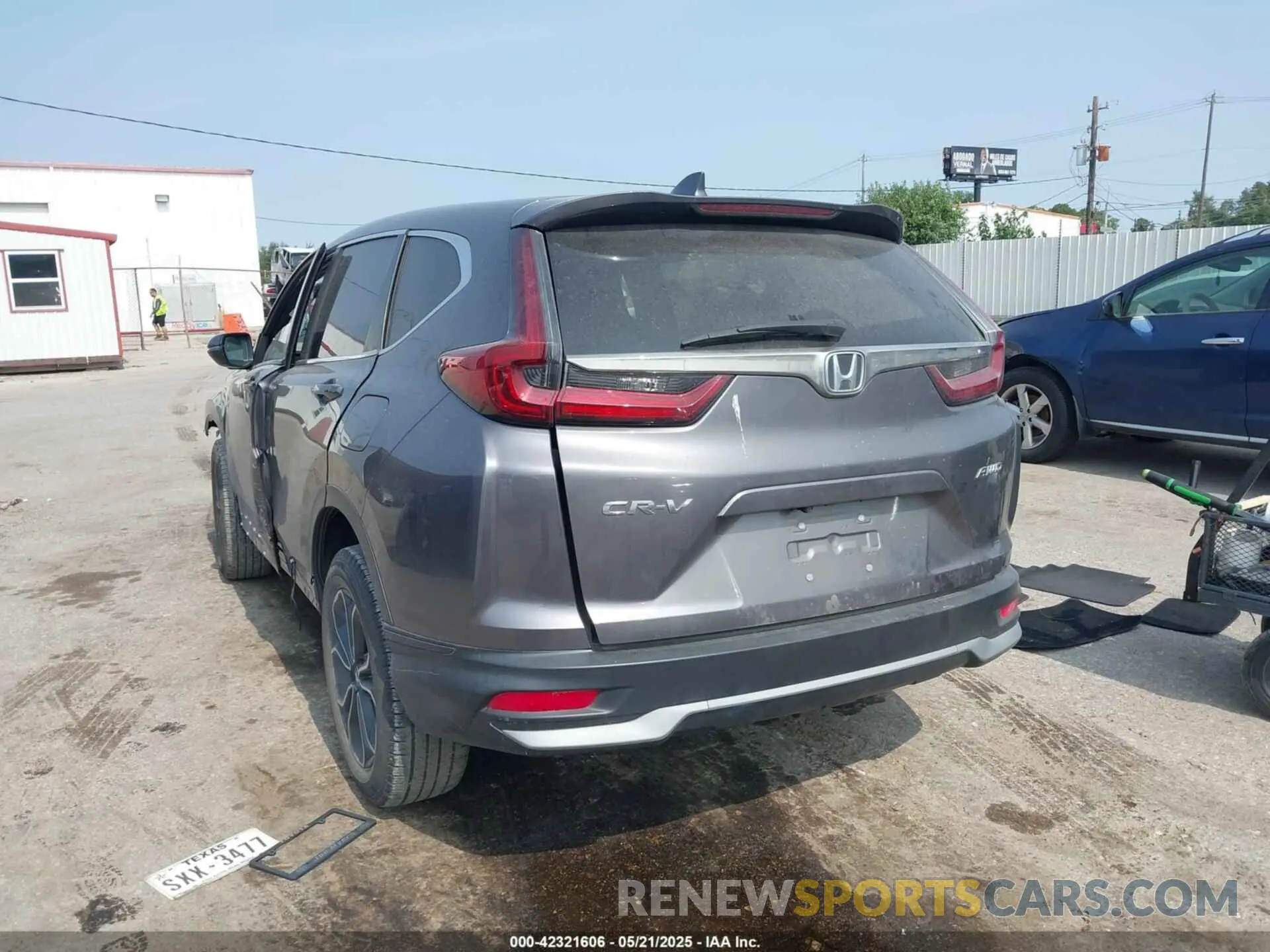 3 fotografías del automóvil dañado 5J6RW2H50MA007140 HONDA CR-V 2021