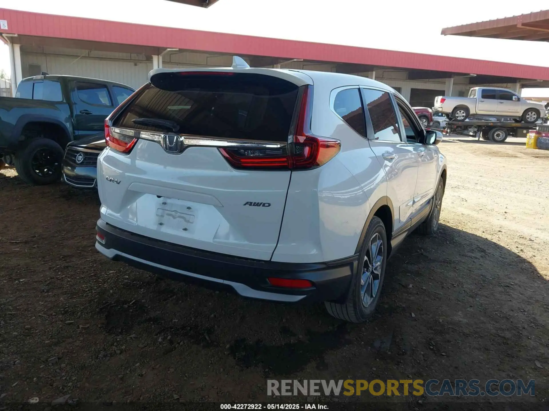 4 fotografías del automóvil dañado 5J6RW2H51MA014940 HONDA CR-V 2021